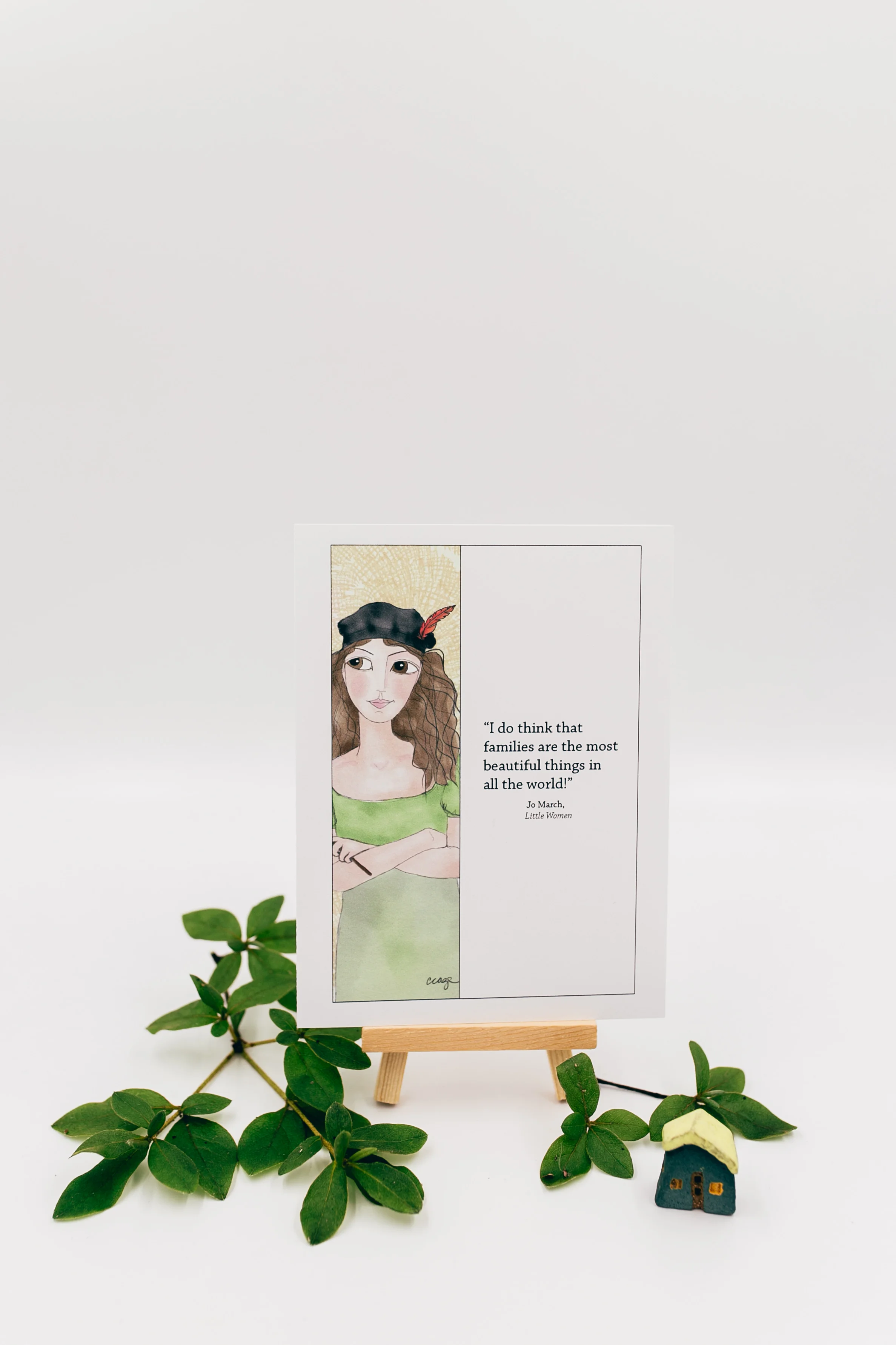 Kinship Collection Notecard Jo March