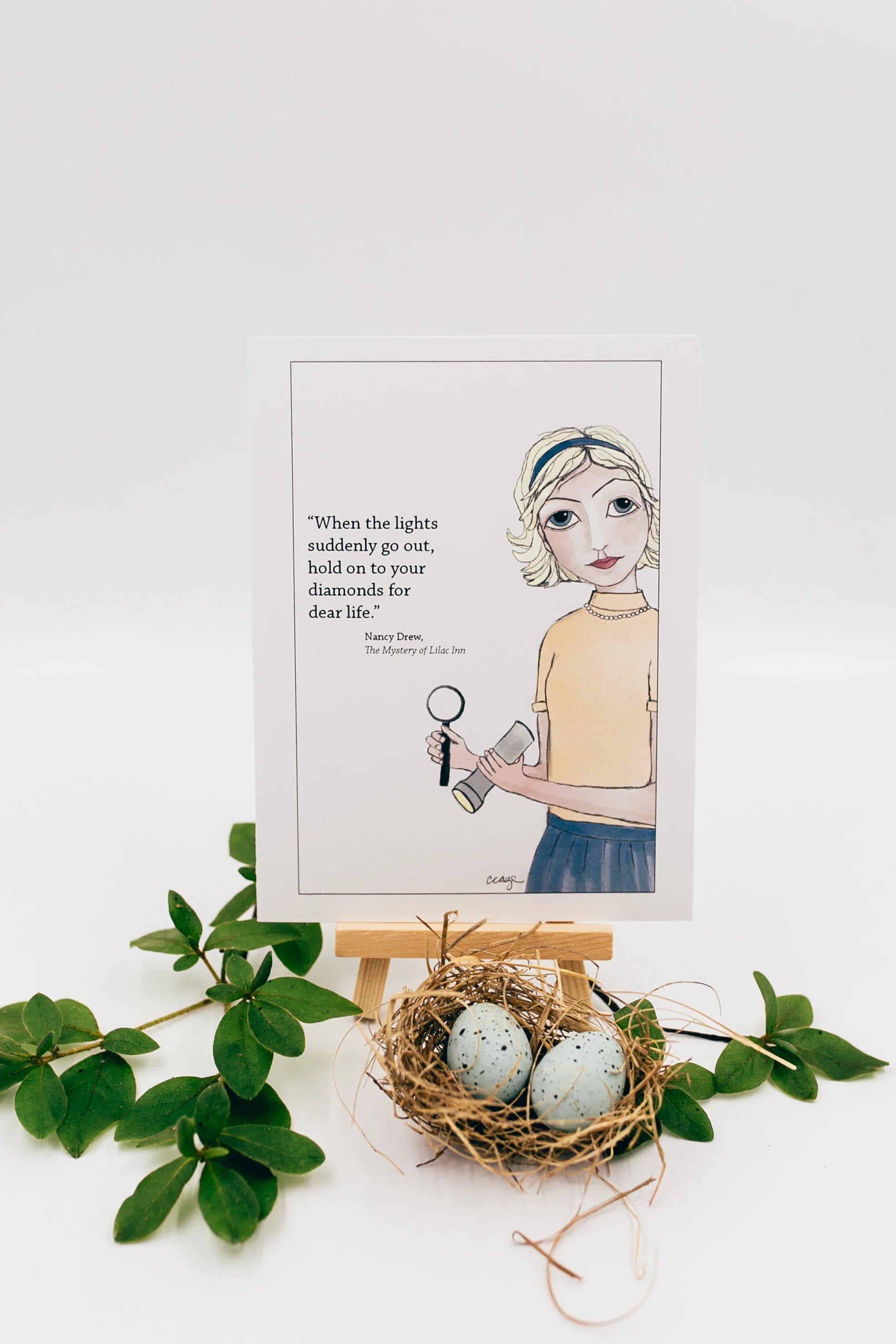 Kinship Collection Notecard Nancy Drew