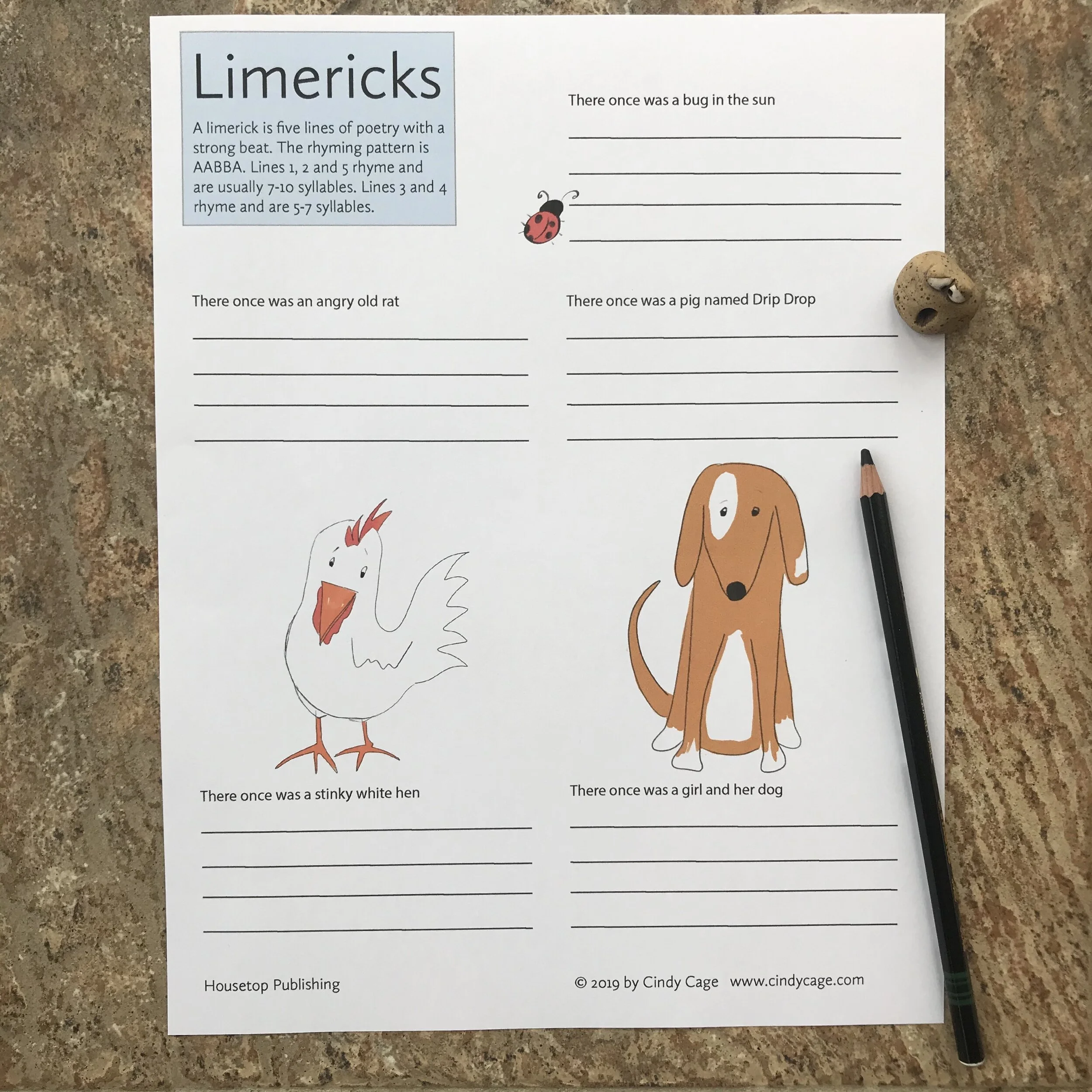 Have Fun Writing Limericks — Cindy Cage