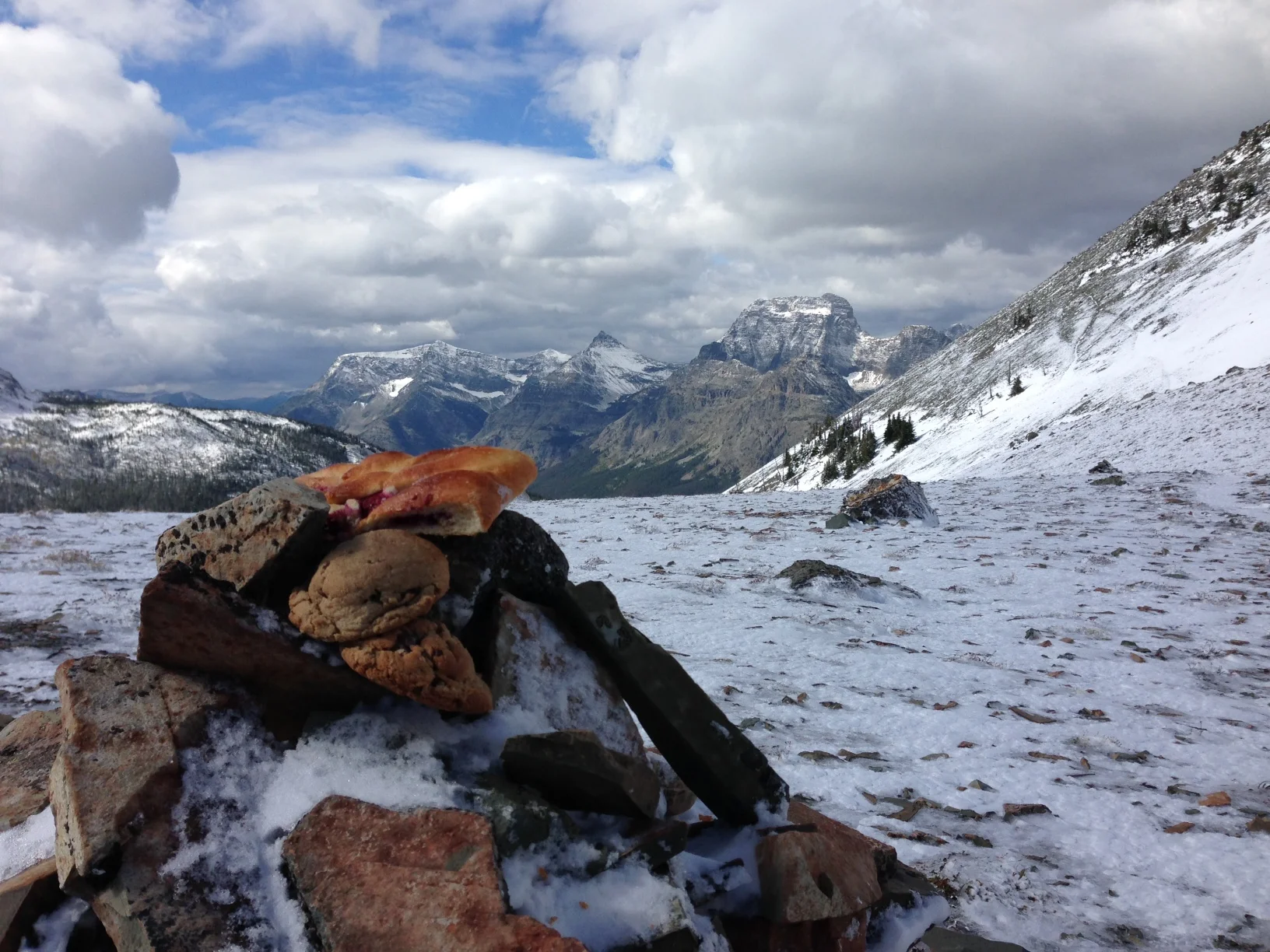 Chocolate Chip bombshells and a fresh berry braid on Firebrand Pass. 