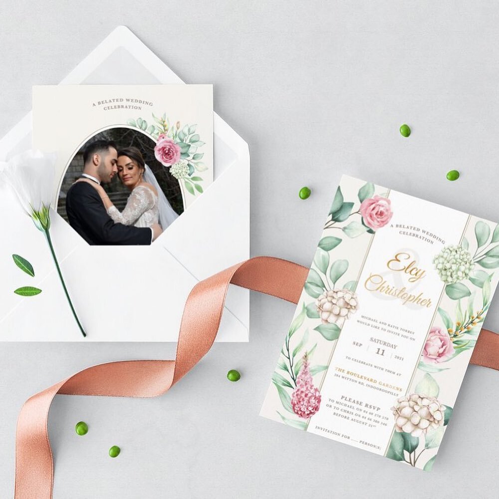 2021 was a special year for me and my partner because it was the year we finally moved in together and celebrated our wedding in Brisbane. 
For that, I got to design the invitation card, seating plan, welcome sign, place cards and small souvenirs to 
