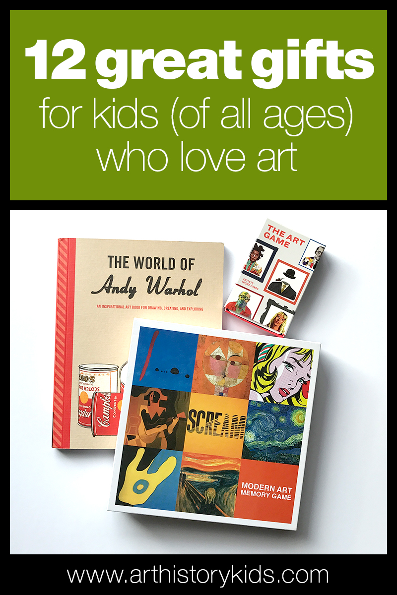 Great Gifts for Artsy Kids — Art History Kids