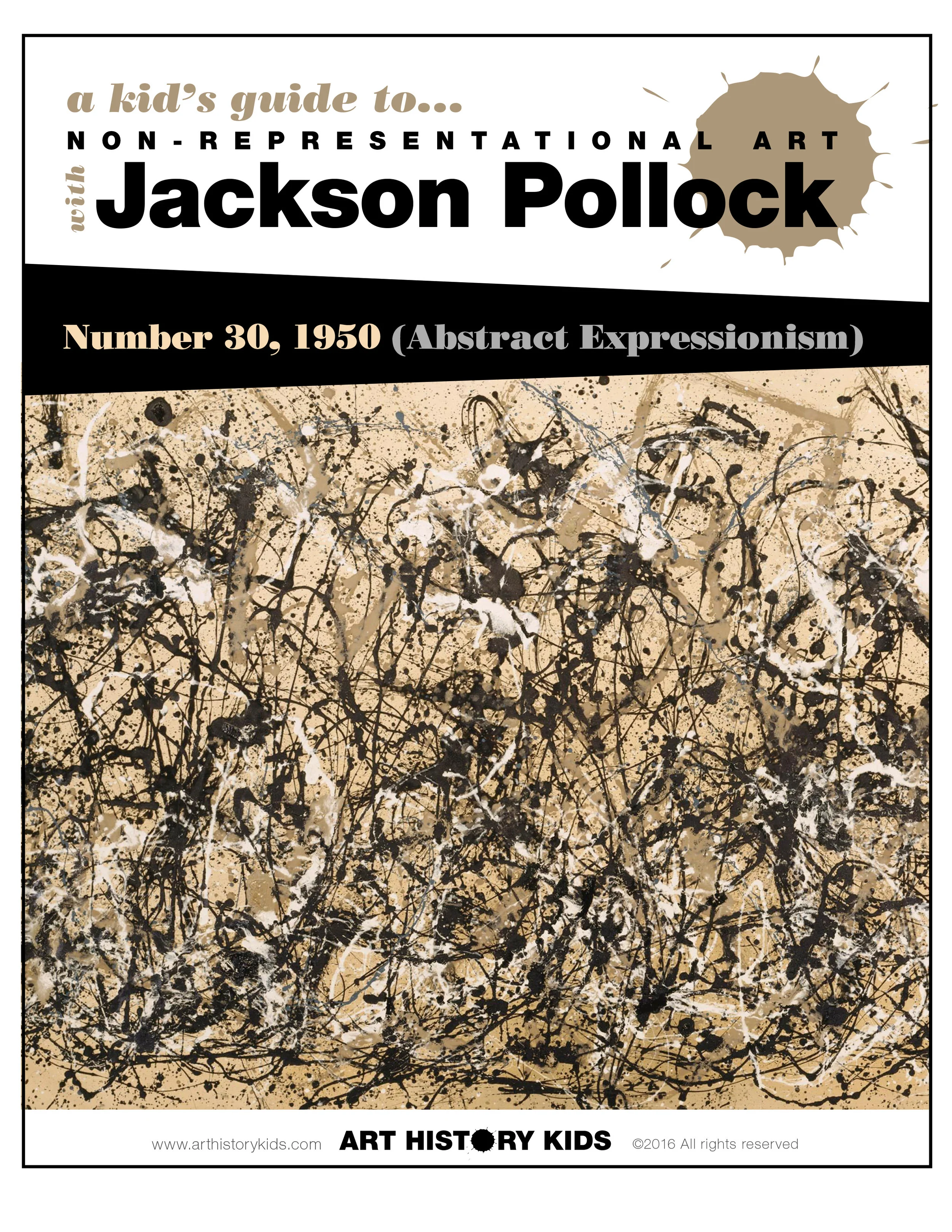 Jackson Pollock and Action Painting for Kids — Art History Kids