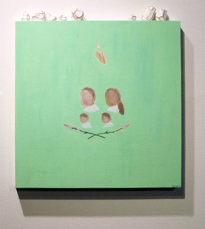 Token Gouache on panel 2011