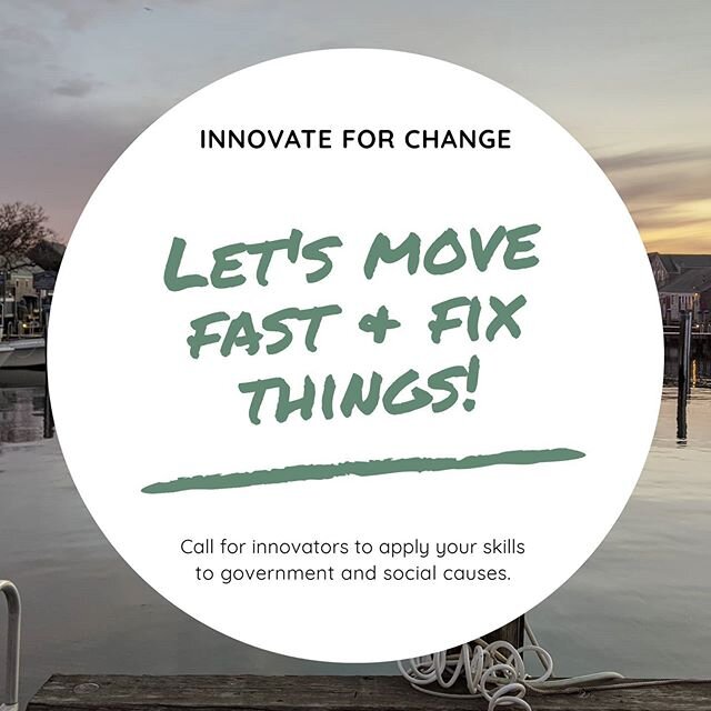 @zuck is famous for saying &quot;move fast and brake things&quot; when it comes to fixings things we move slow and plot. Now is a time to move at the speed of #Innovation to fix things. #innovation doesn't stop with products services and businesses. 