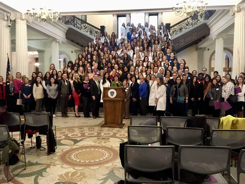 The Mass. Dental Hygienists’ Association (MDHA) celebrates their annual Advocacy Day at the Massachusetts State House.