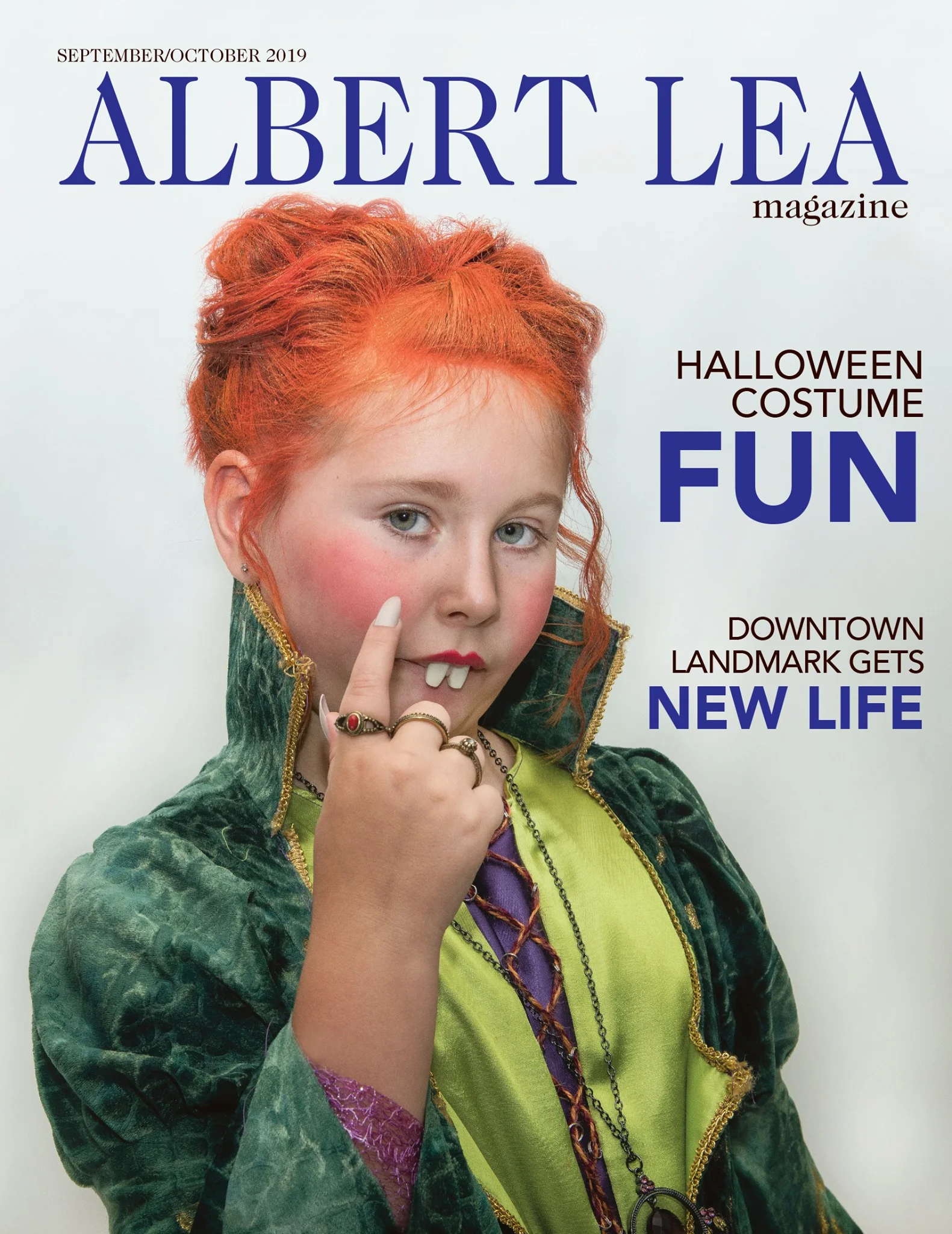 September/October Issue of the Albert Lea Magazine, cover photo.