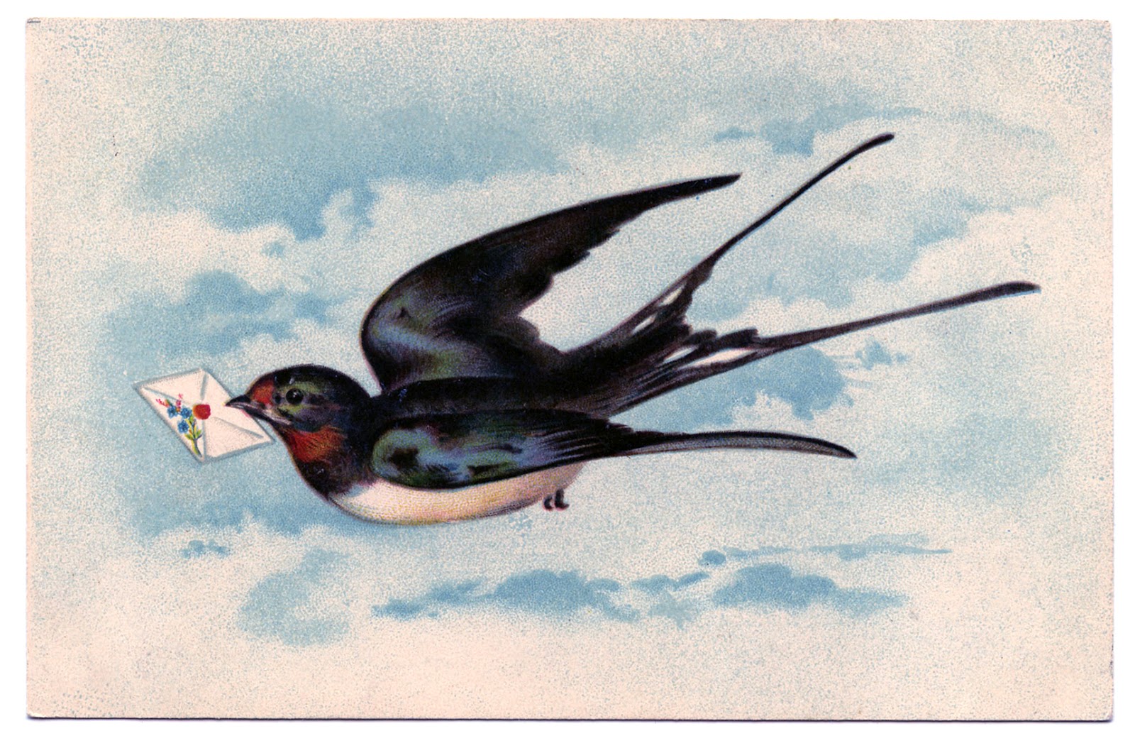 Swallows were illustrated beautifully in fine jewelry because of their gliding slender stream lined bodies and forked long pointed wings.