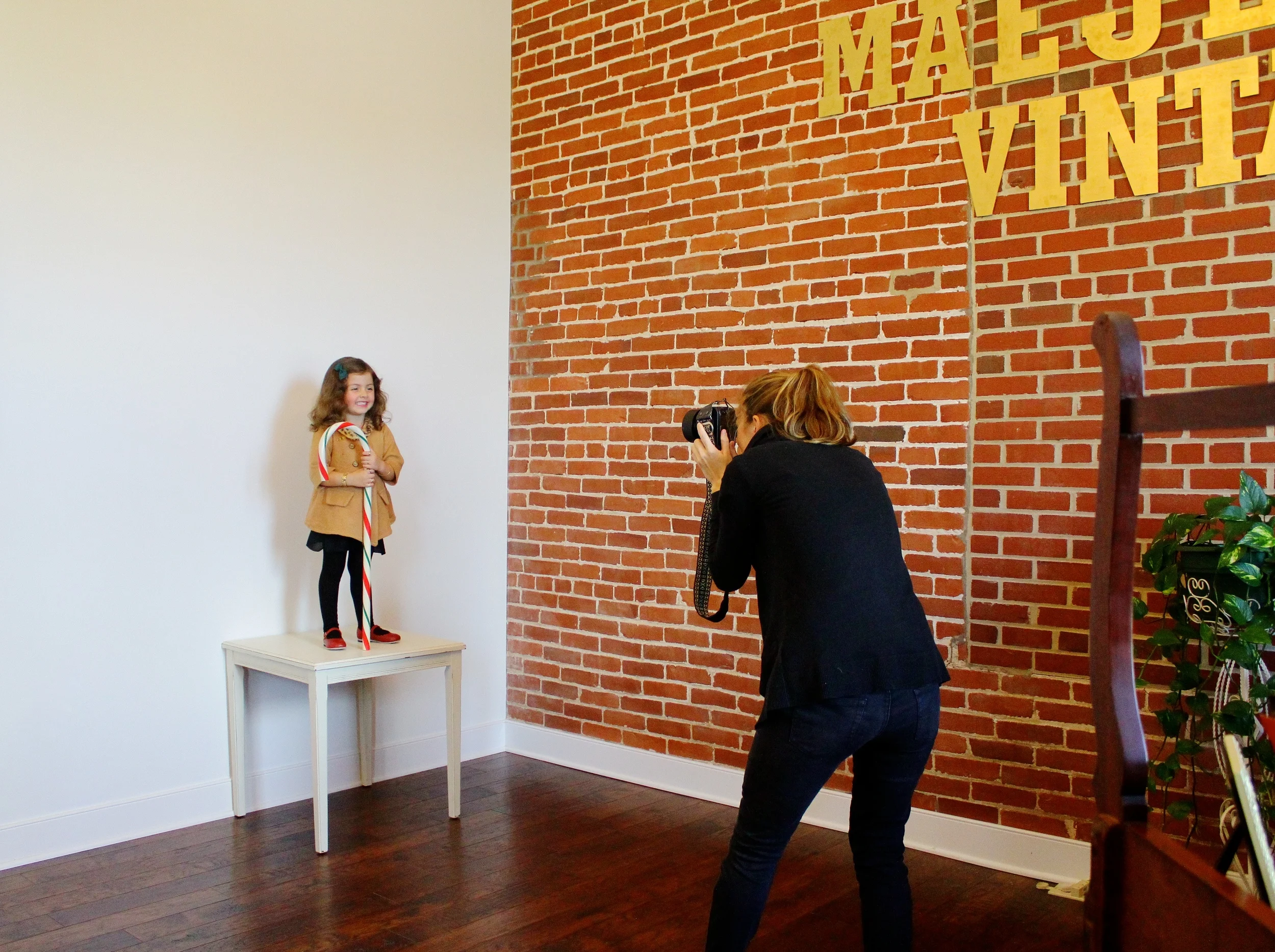 Behind the scenes fun :)