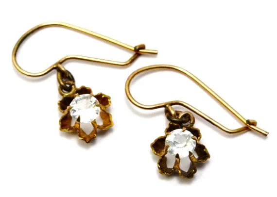 Antique Victorian Paste Earrings via PipitVintage