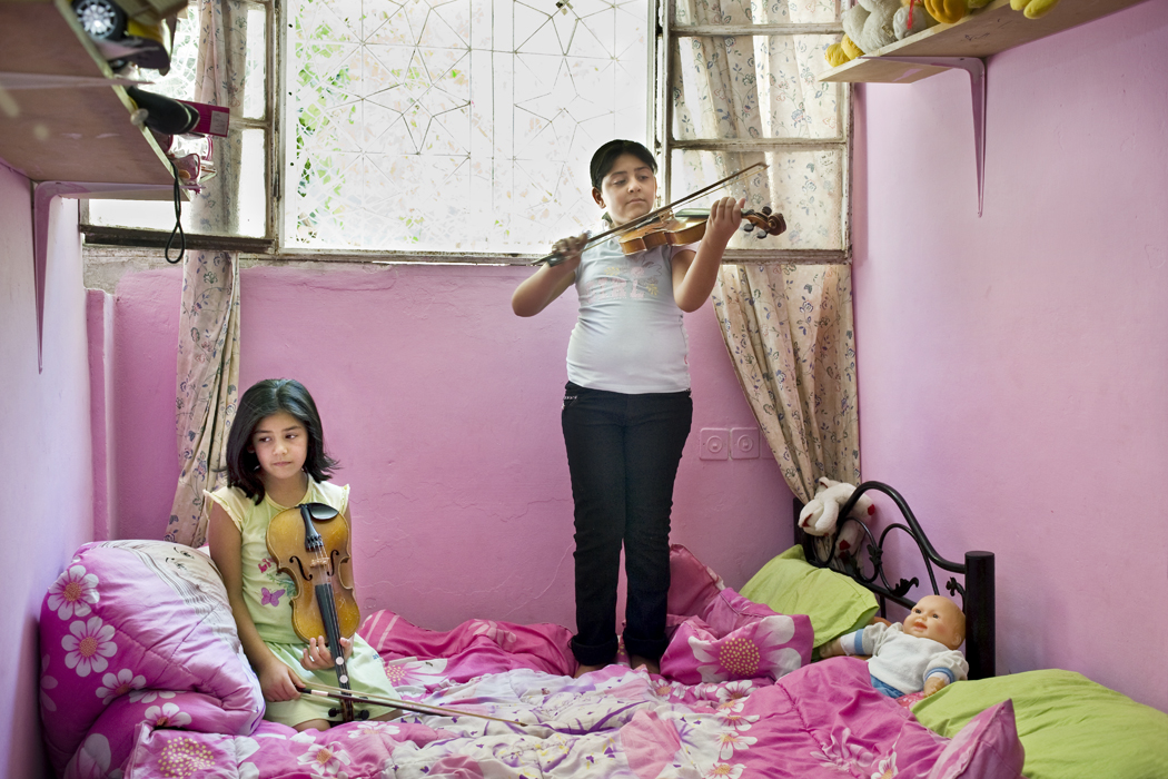 Reem and Rania, Bethlehem, West Bank, 2009