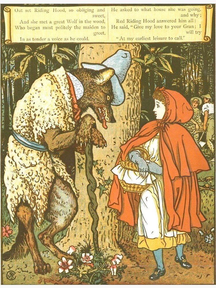 Little Red Riding Hood, or How the Hurts Men Too — Cordella Press