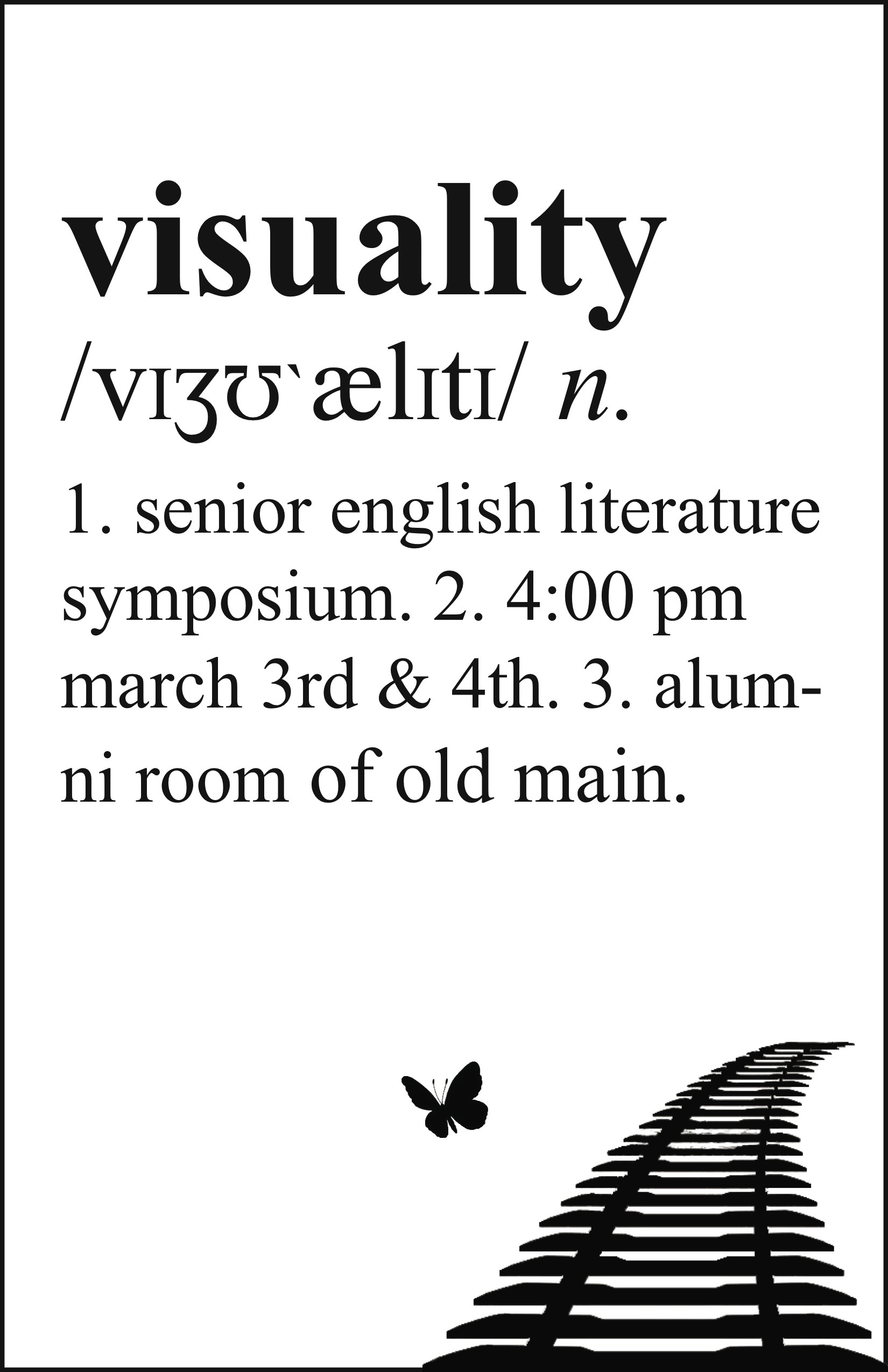 Senior Symposium: Trauma & Visuality / March 3 & 4, 2016