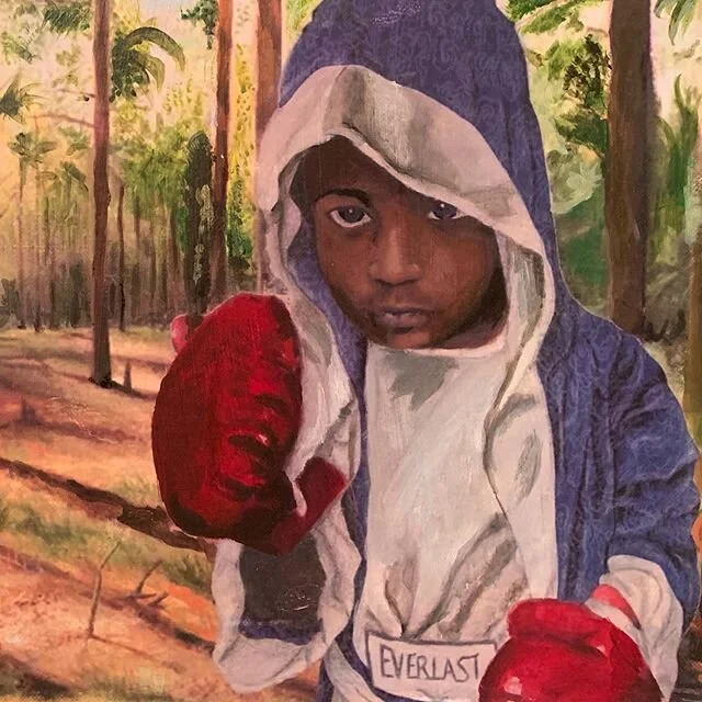 &ldquo;...Impossible is not a declaration. It's a dare. Impossible is potential. Impossible is temporary. Impossible is nothing.&rdquo; 🥊✖️
.
.
#mohammedali #boxing #painting #fineart #gesso #landscape #fight #believe #brushstroke #eyeofthetiger #co
