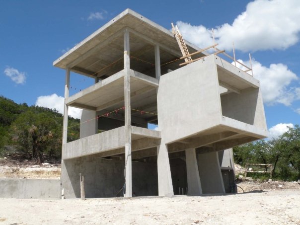 Concrete superstructure