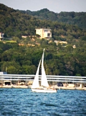 View from Lake Travis