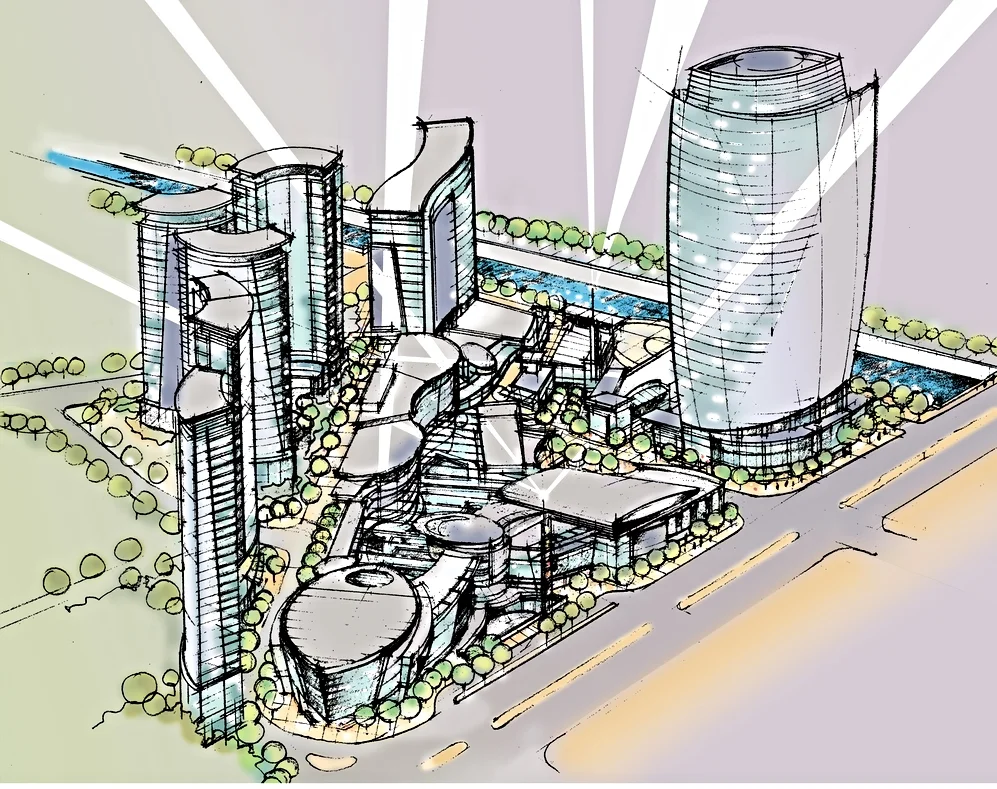 River City Development, in Cheng Du, China, with RTKL.