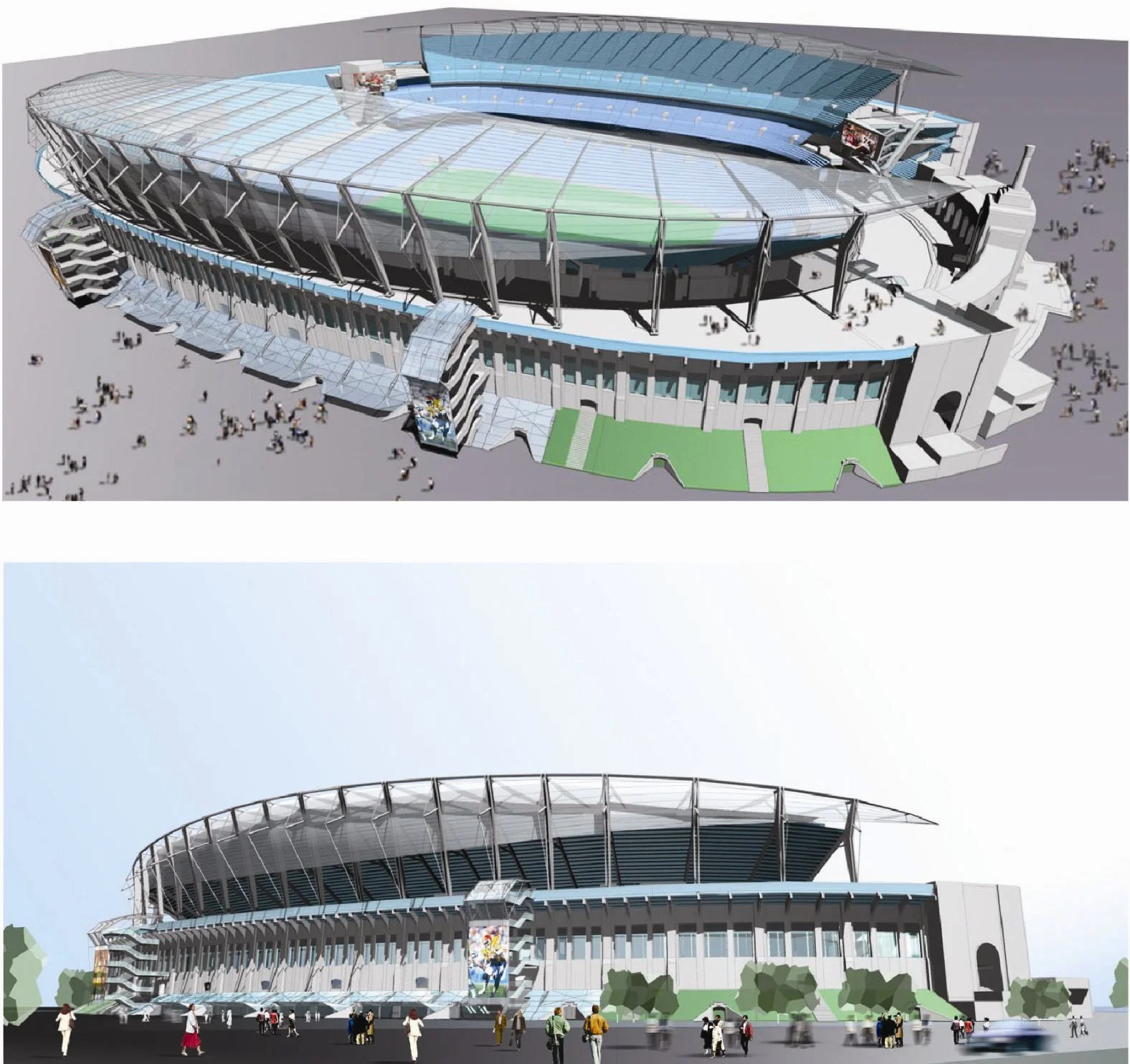 Los Angeles Memorial Coliseum Renovation, with RTKL.