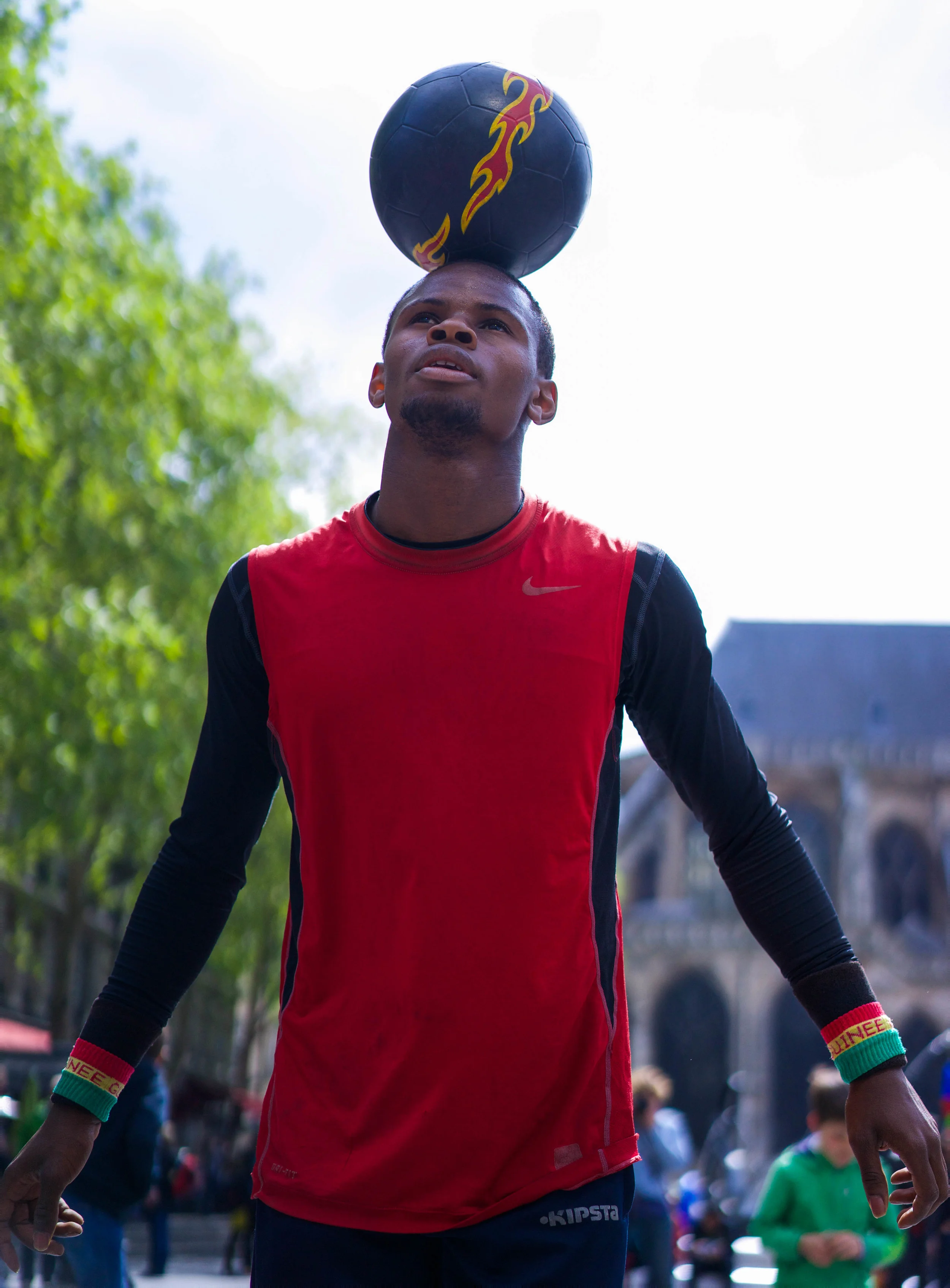Man Balancing a Ball - Paris