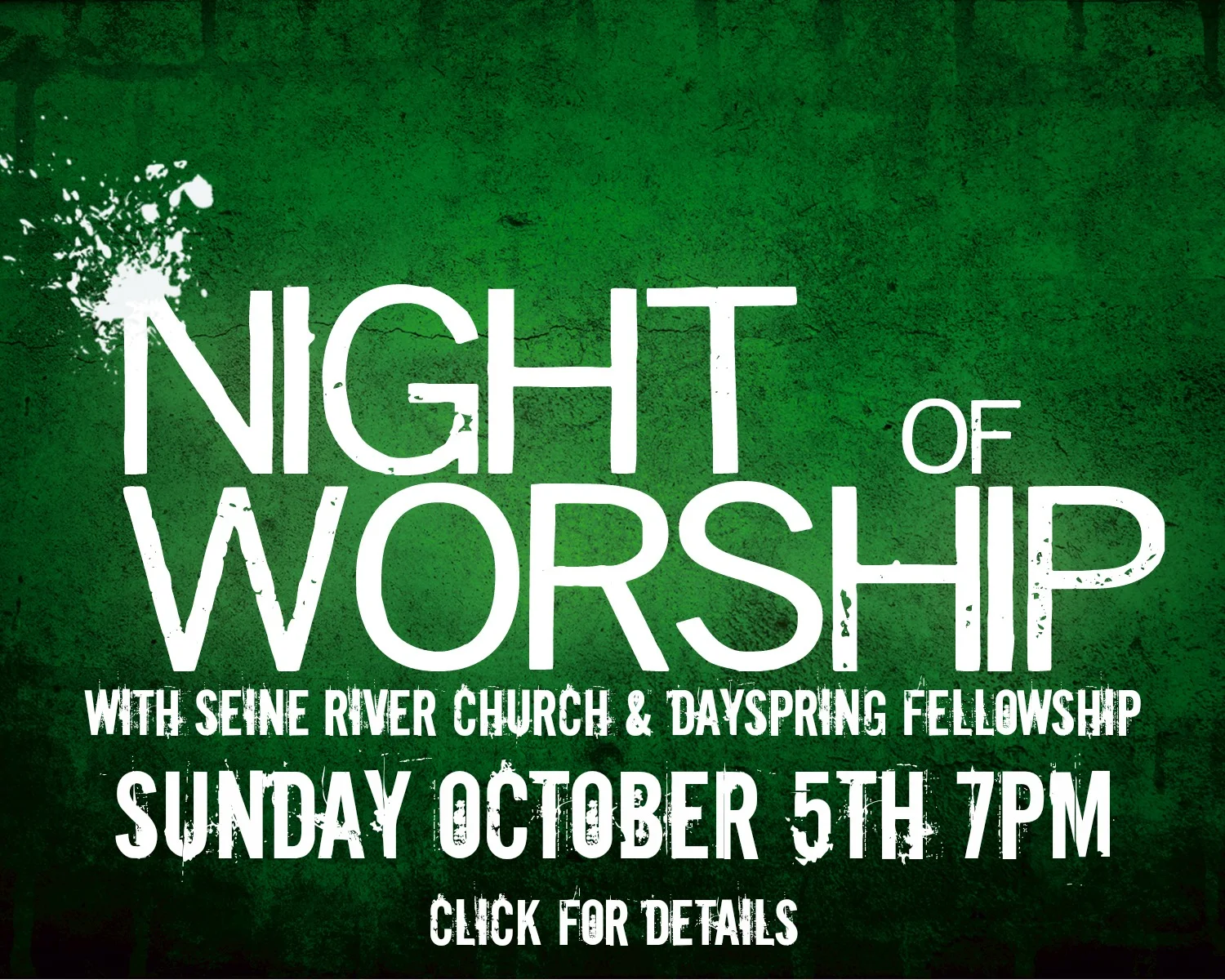 Corporate Worship Night!