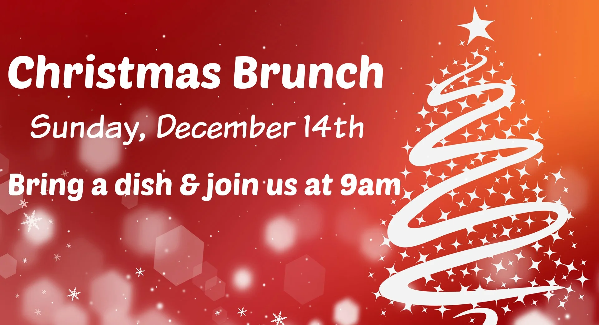 Sunday Christmas Brunch
