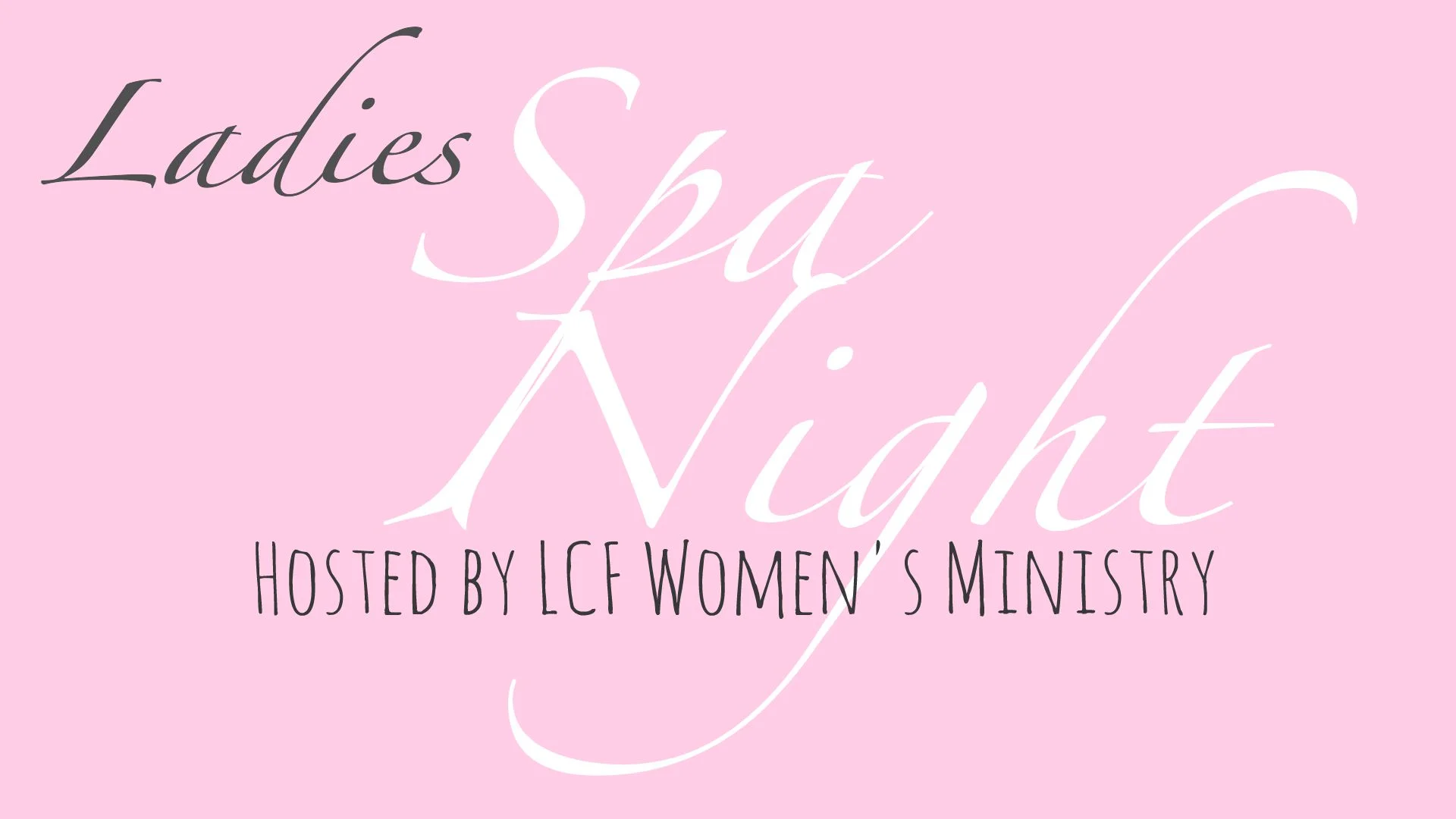 Ladies Spa Night