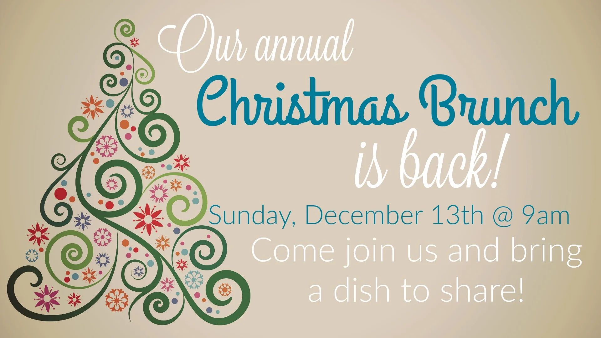 LCF Christmas Brunch