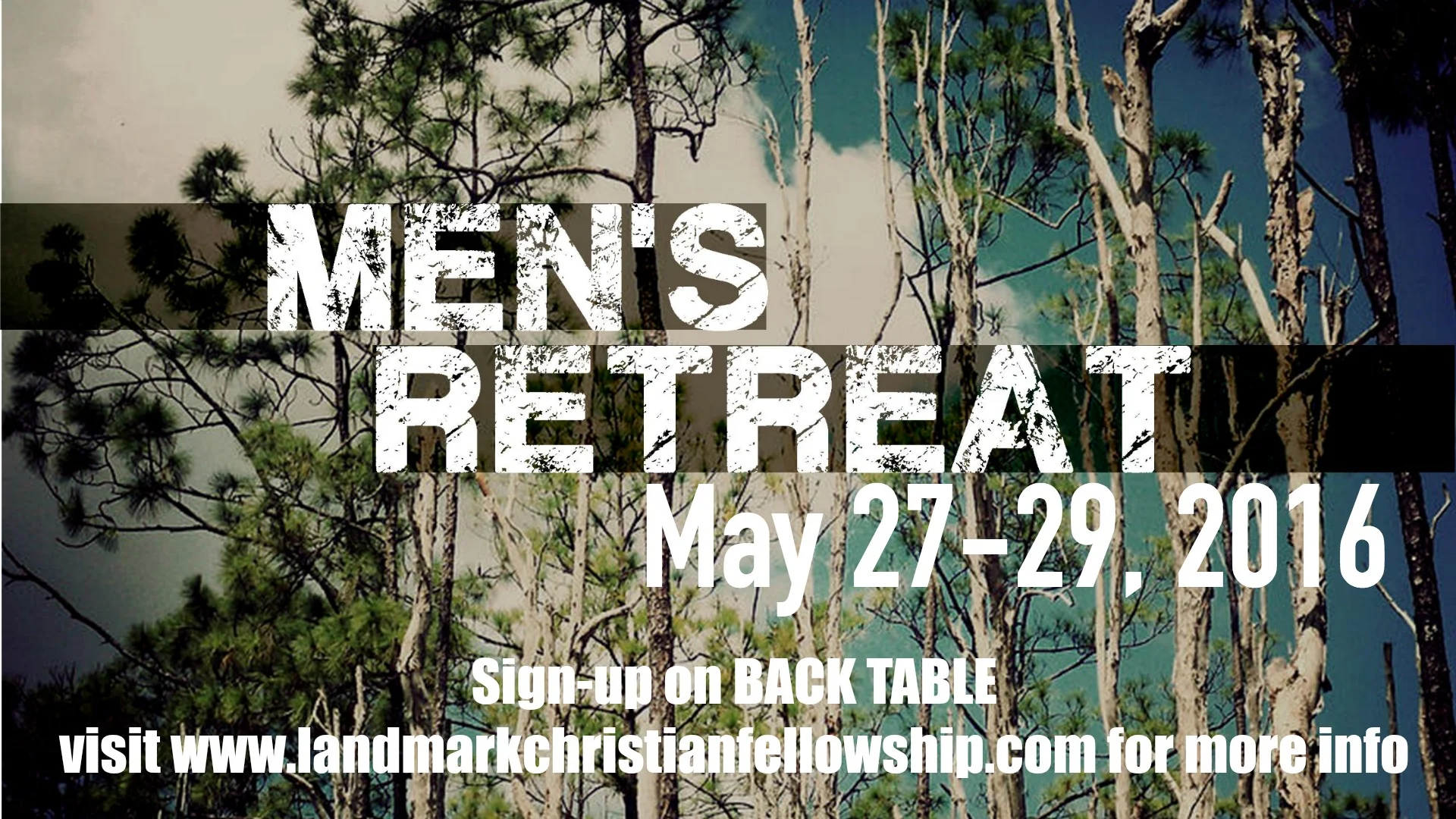Men's Retreat