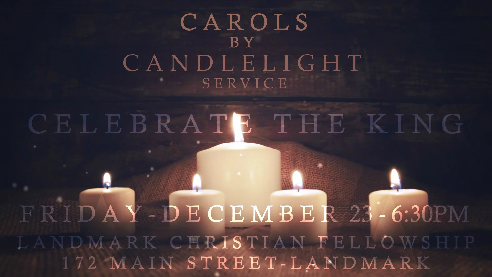 Carols by Candlelight