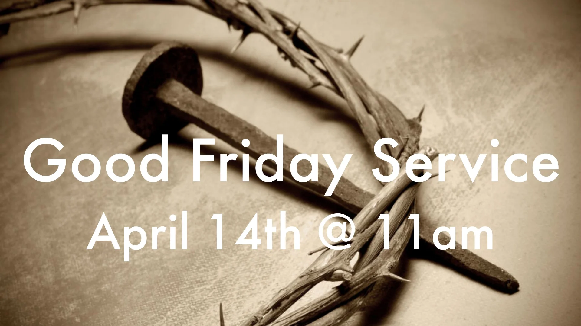 Good Friday Service