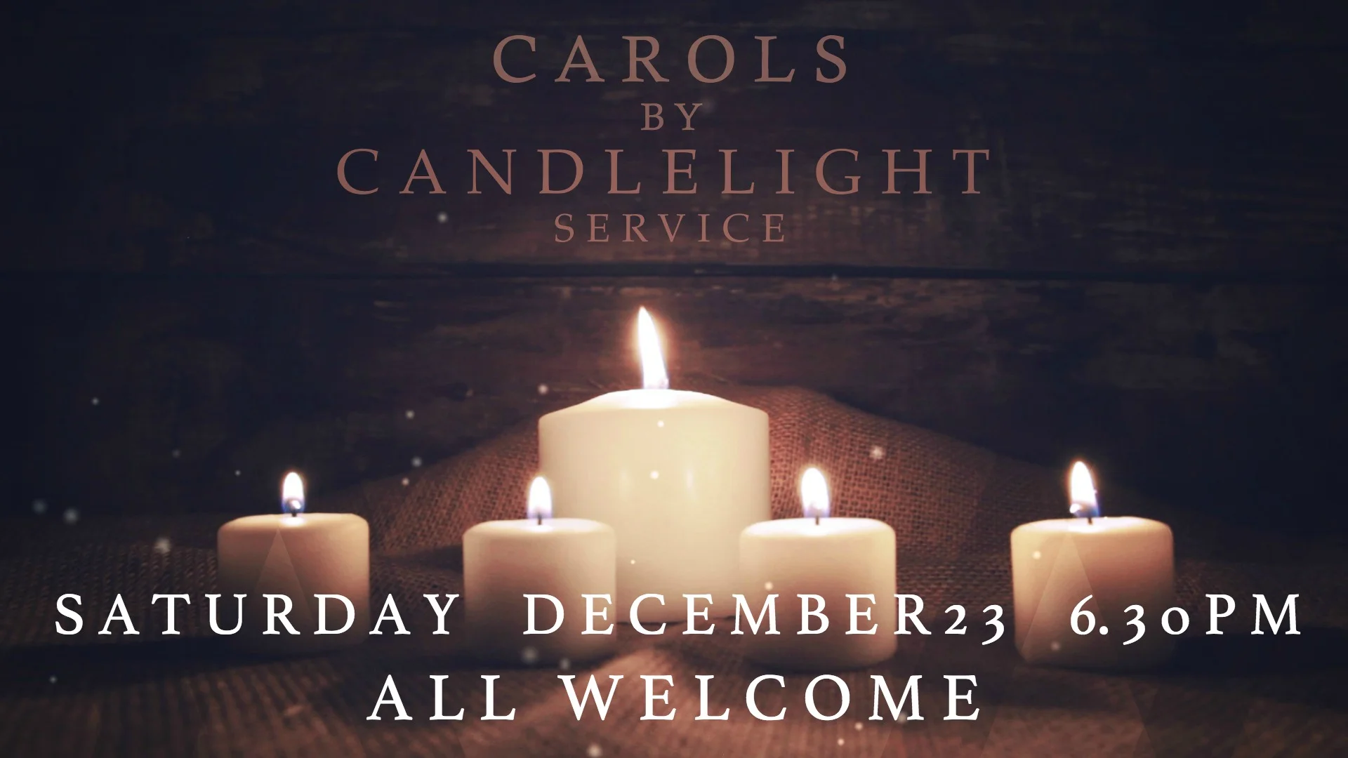Carols by Candlelight