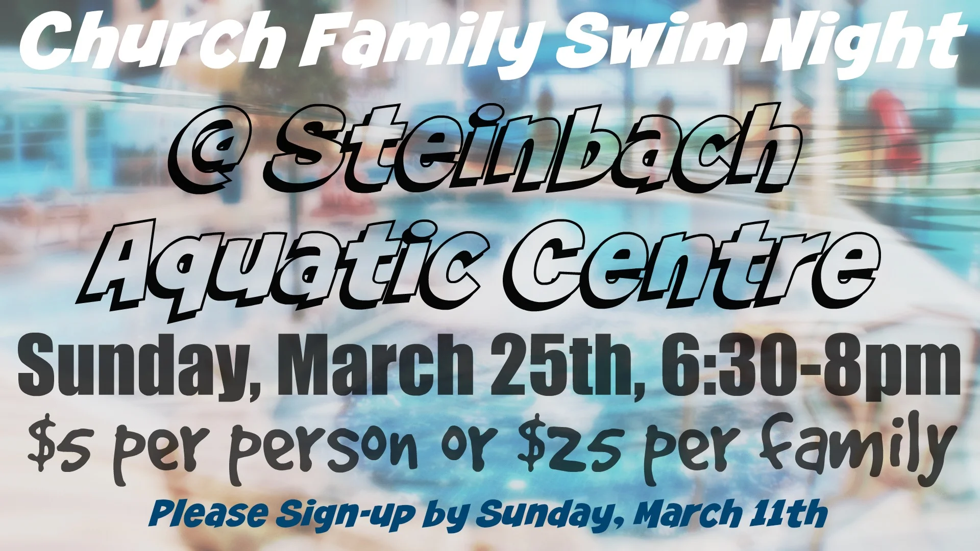 Family Swim Night