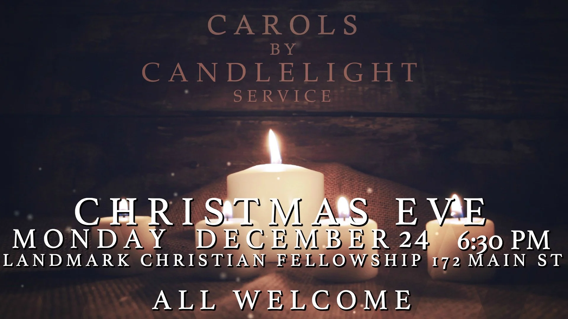 Carols by Candlight