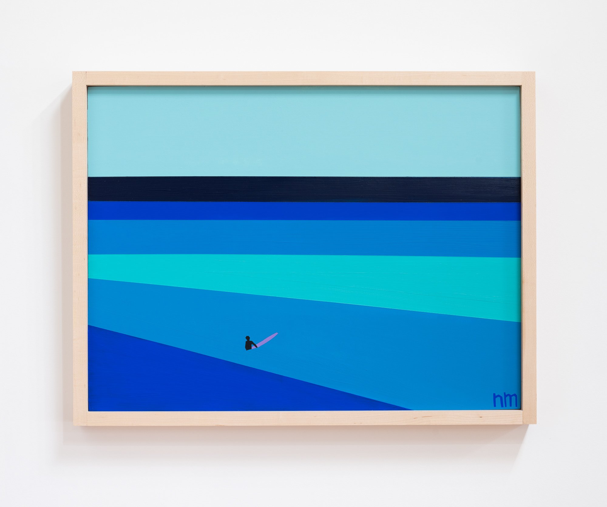 Surf Painting (Purple Board)