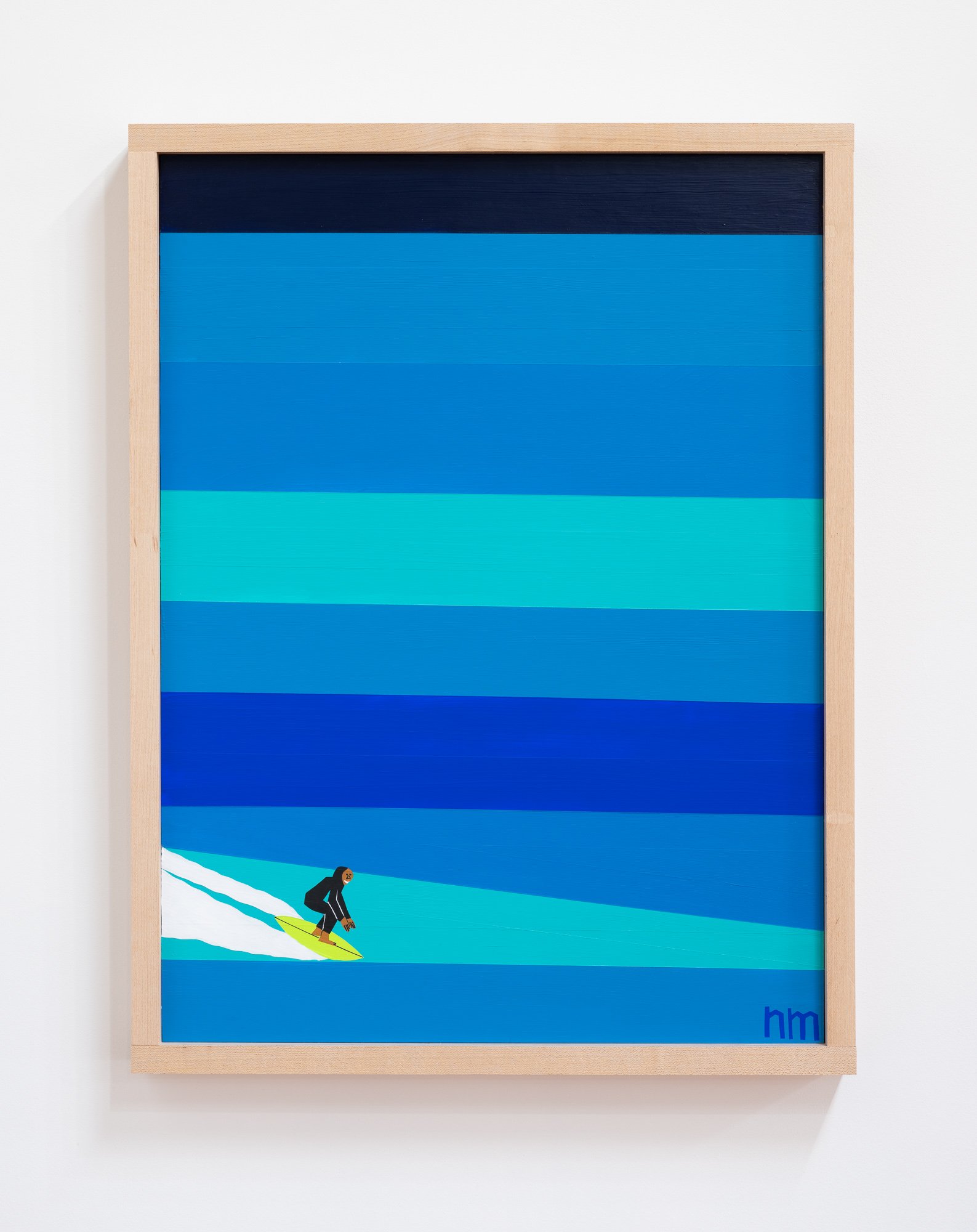 Surf Painting (Green Board)