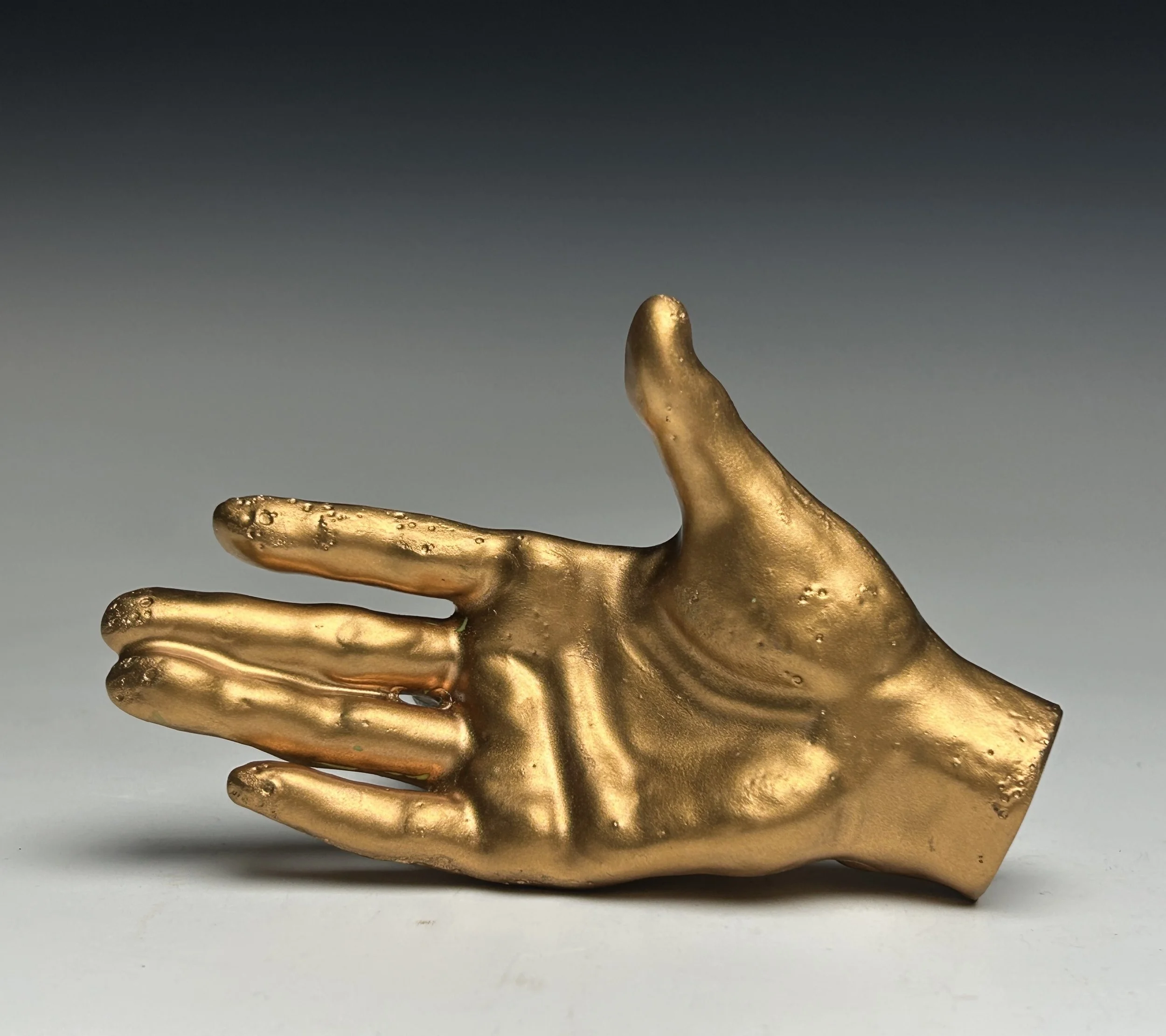 Gold Mitten