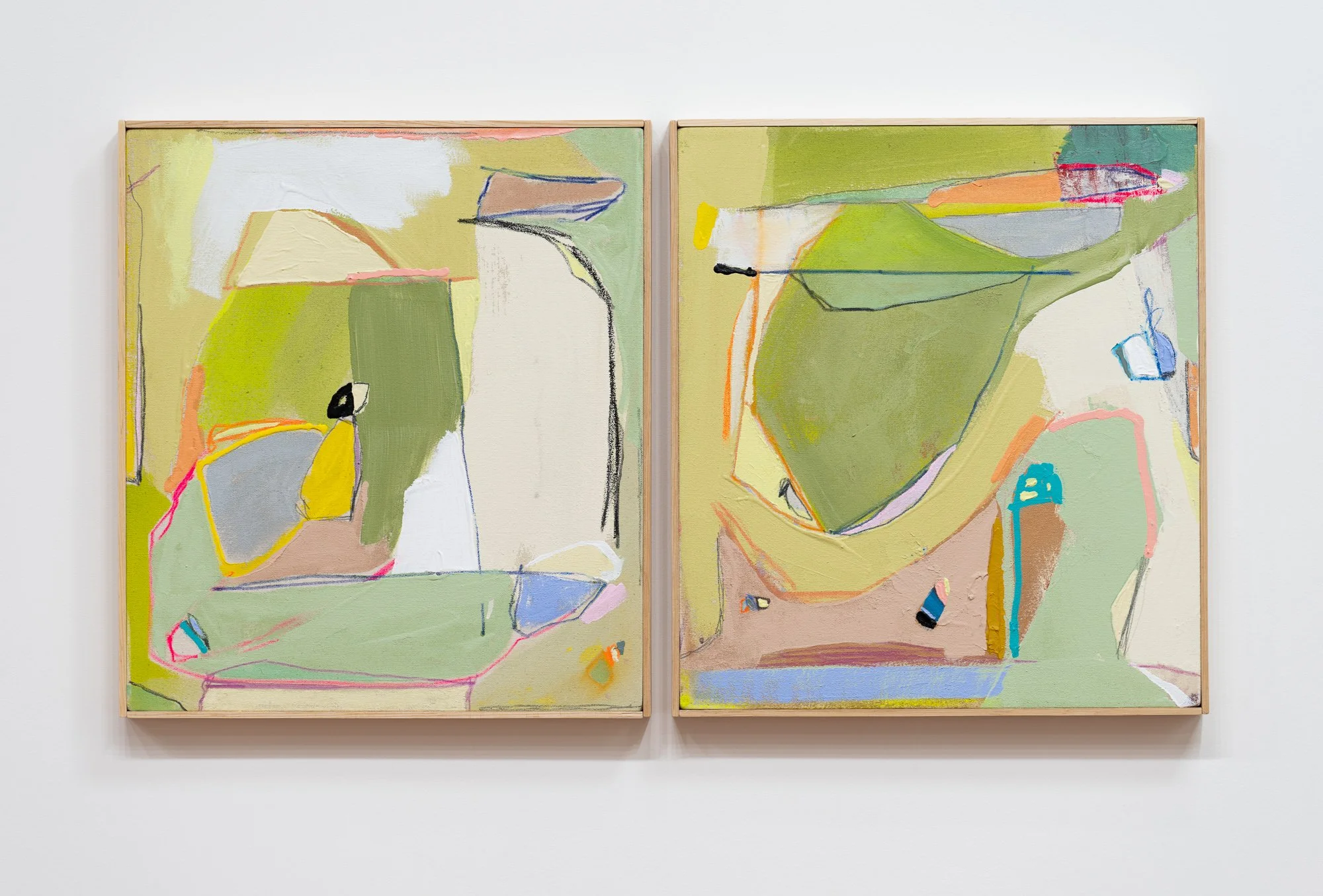 Order Out of Chaos (diptych)