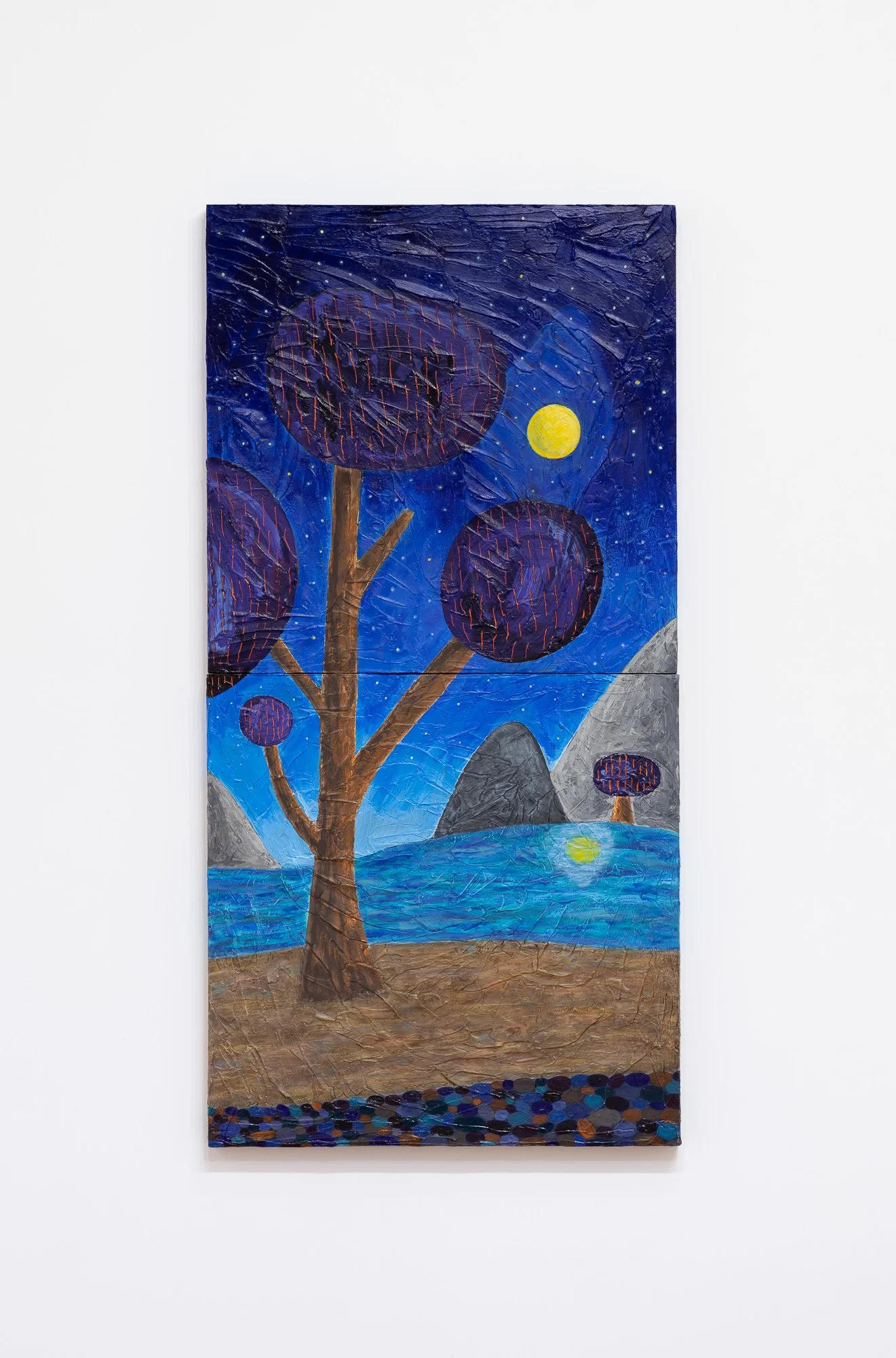 Eggs at Night (diptych)