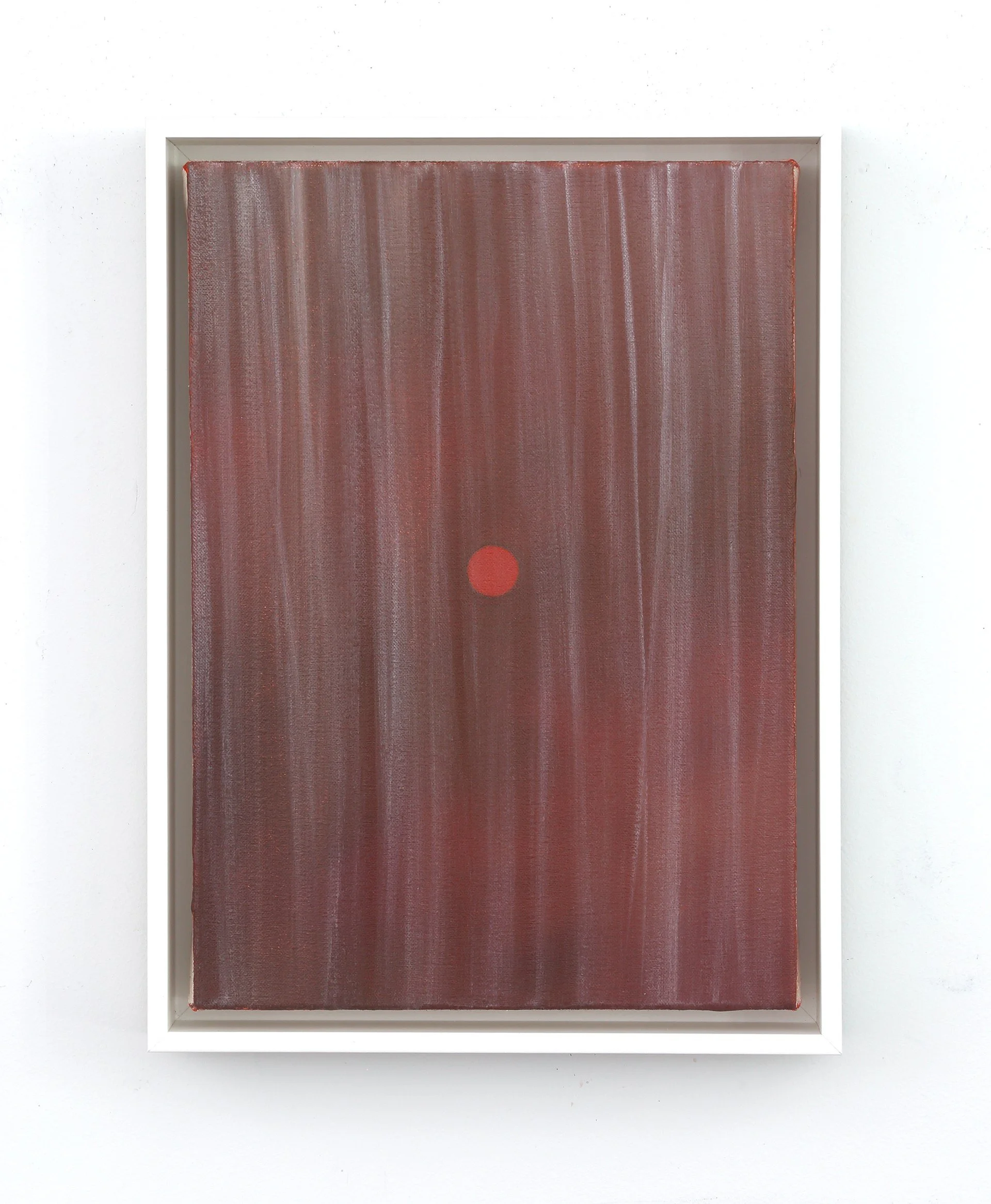 Red Sun (Wildfire Sunset Behind Sheer Curtain)