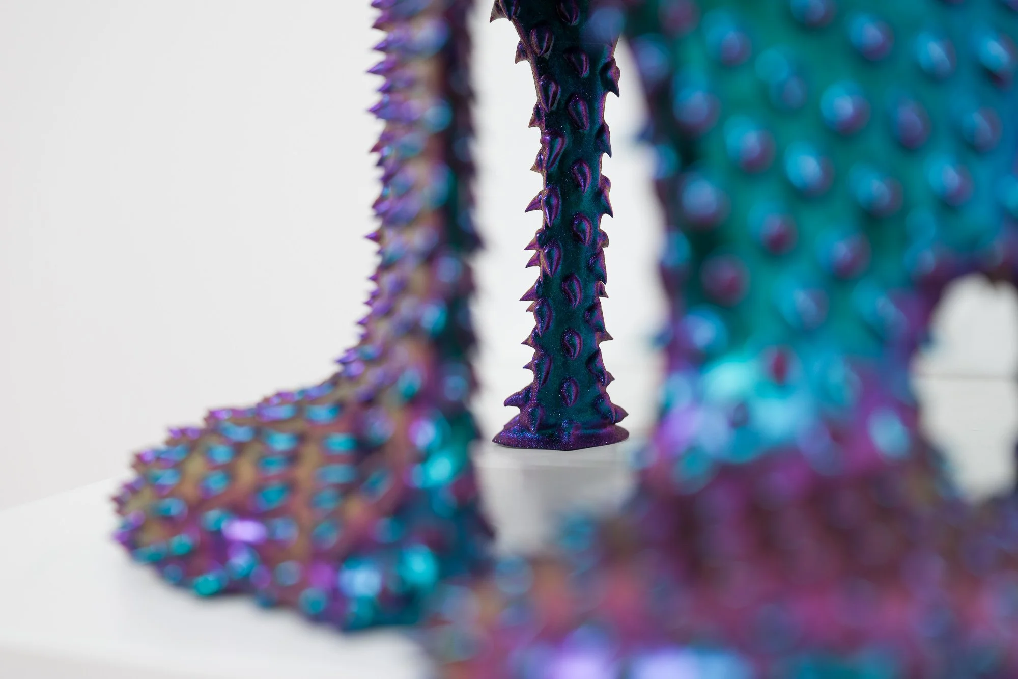 Detail of Overreaction by Dan Lam at Chefas Projects in Portland