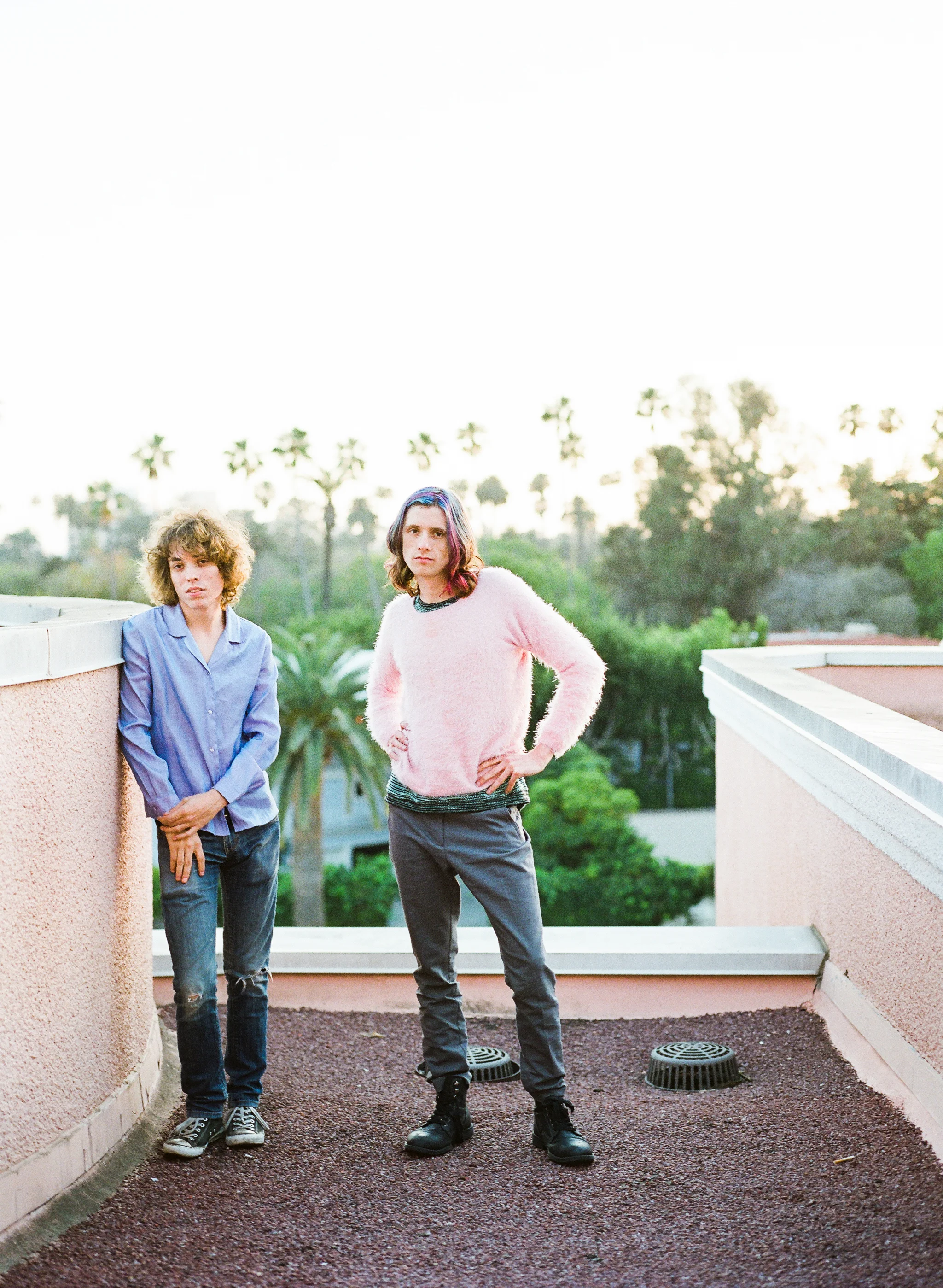 Jonathan Rado (left) and Sam France of Foxygen. Photo: Cara Robbins.