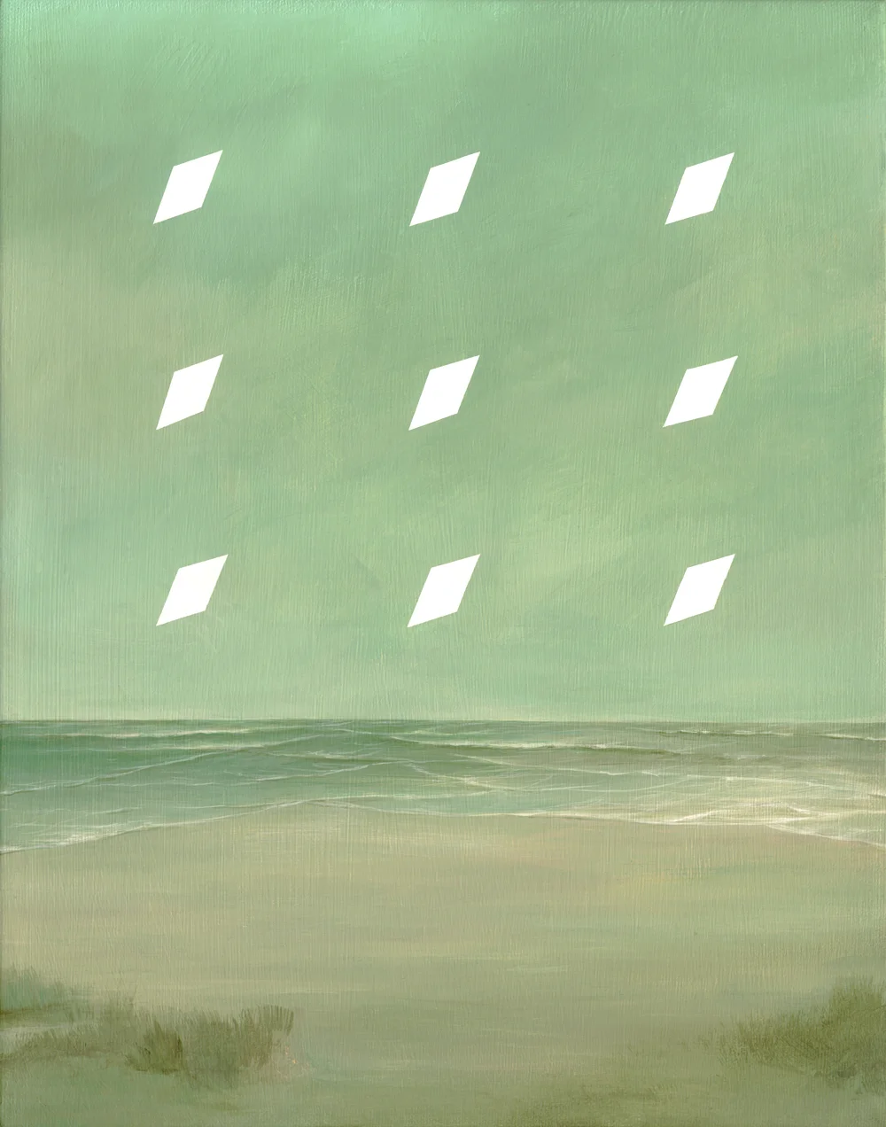 Rebecca Chaperon , Imprint , 2015 (after 'The Arrival' by Adrienne Matei)