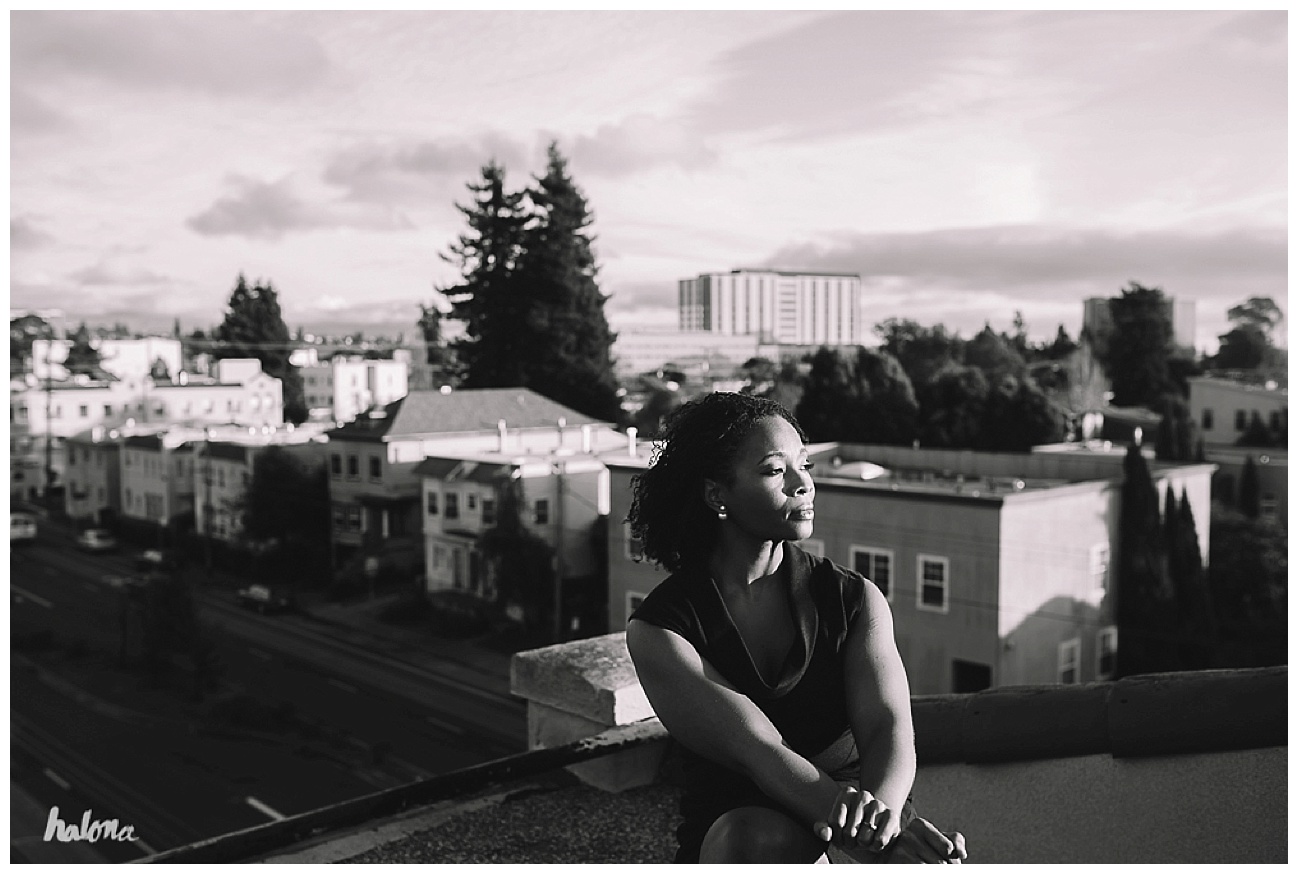 Indira Allegra portrait in Oakland