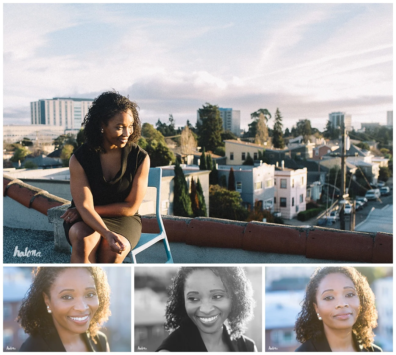 Indira Allegra portrait in Oakland