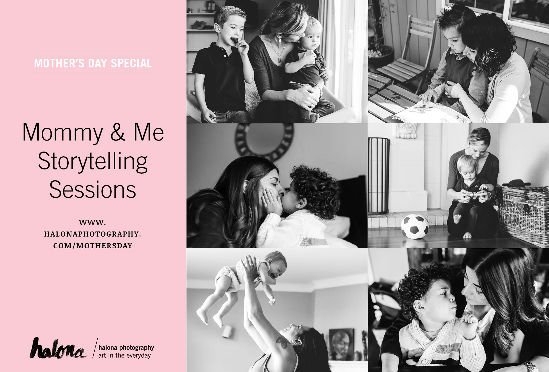 Mother's Day Special!! "Mommy and Me" Sessions - Oakland Family Documentary Photographer 