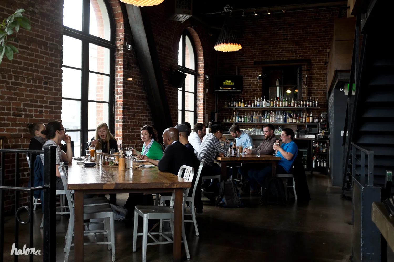 132/365: Business lunch.