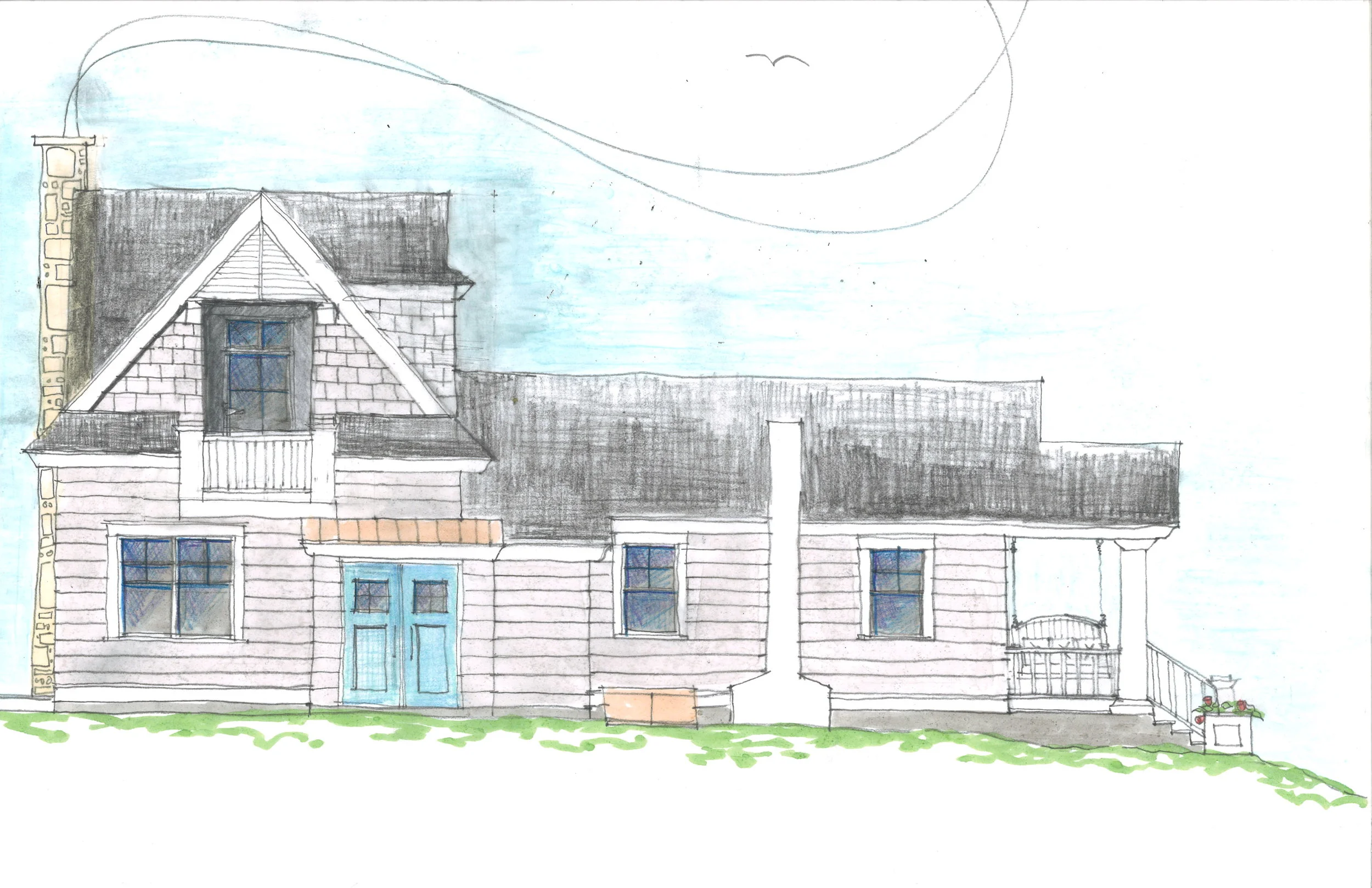 PROPOSED SIDE ELEVATION