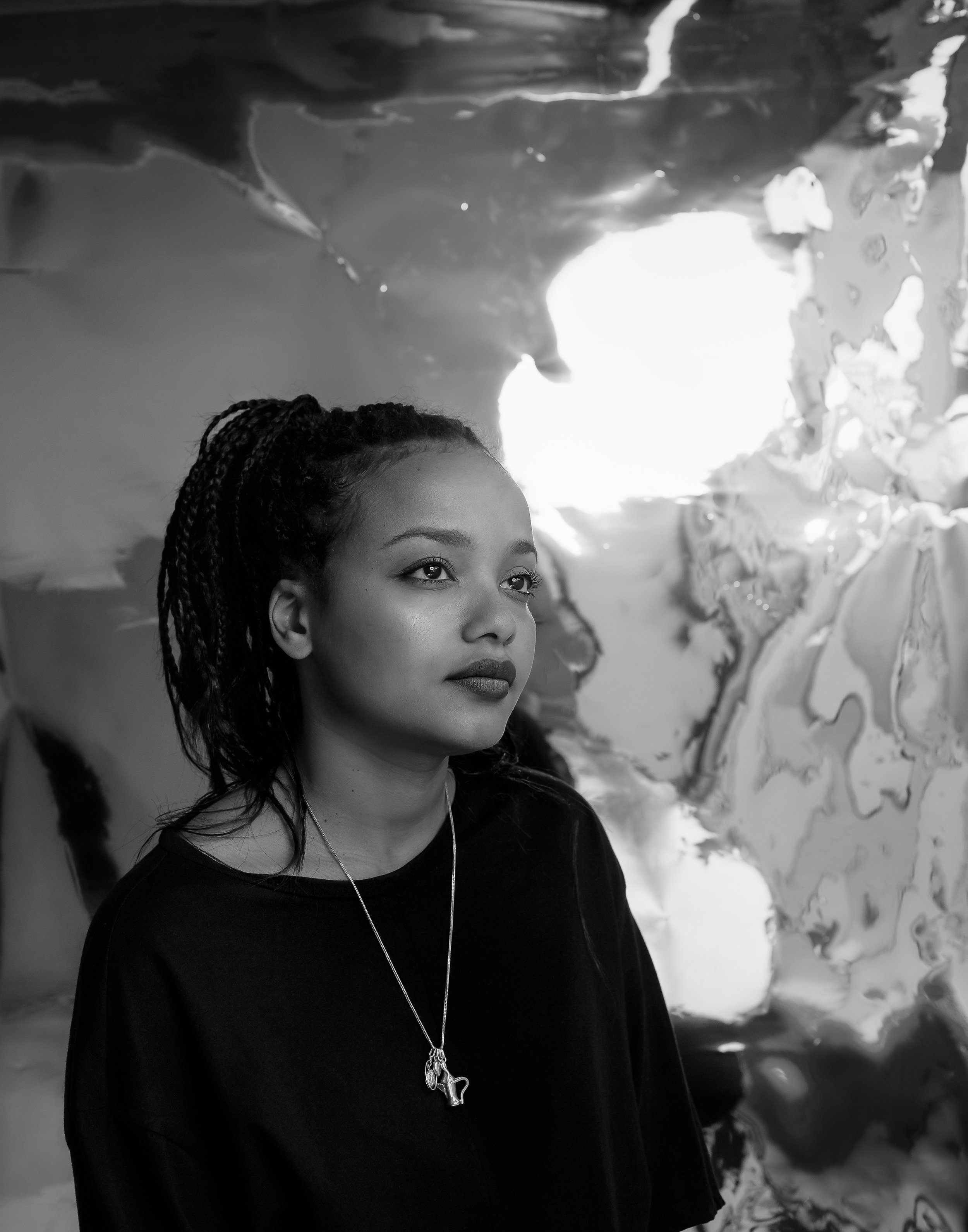 Azza El Siddique, Interdisciplinary Artist Photograph by Ebti Nabag