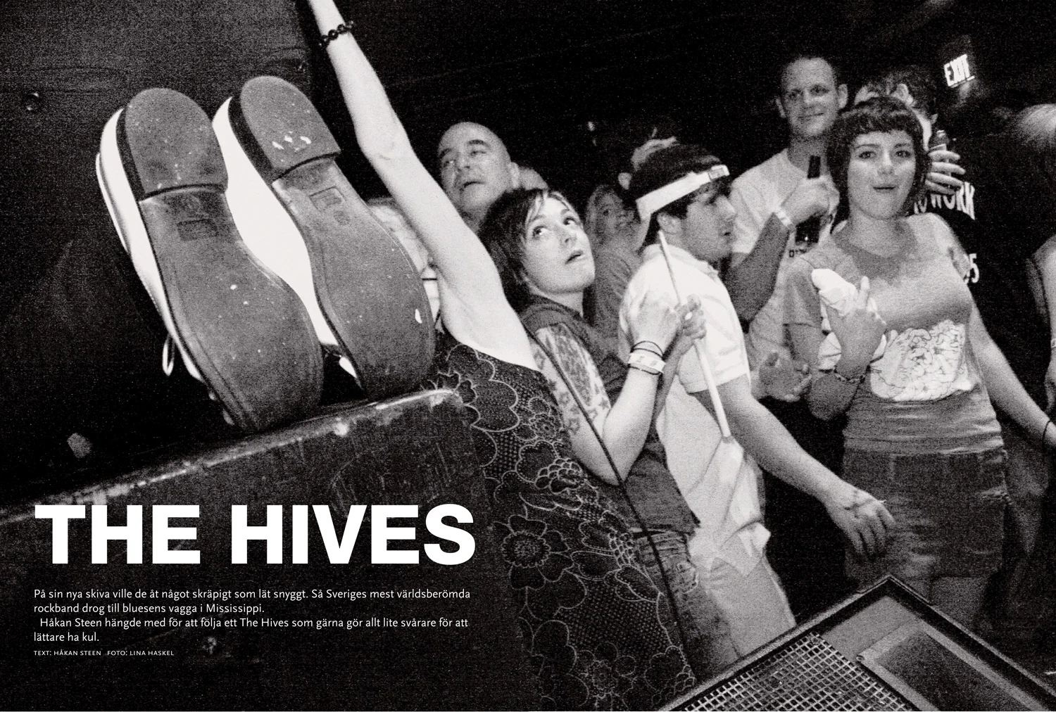 The Hives recording "The Black and White album", Oxford, Mississippi.