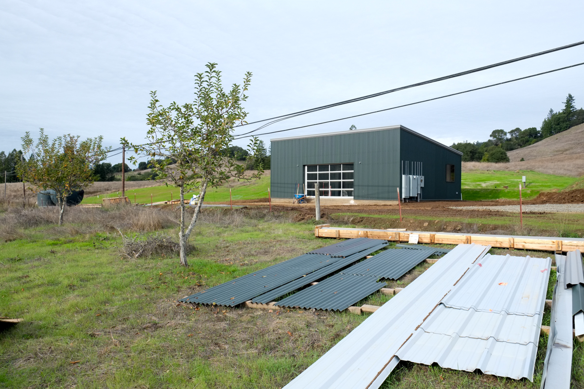 1. Flood Some of the metal wall panels were damaged in transit. Usually this is a quick replacement, but when the factory in Houston is under ten feet of water from Hurricane Harvey this takes two months.